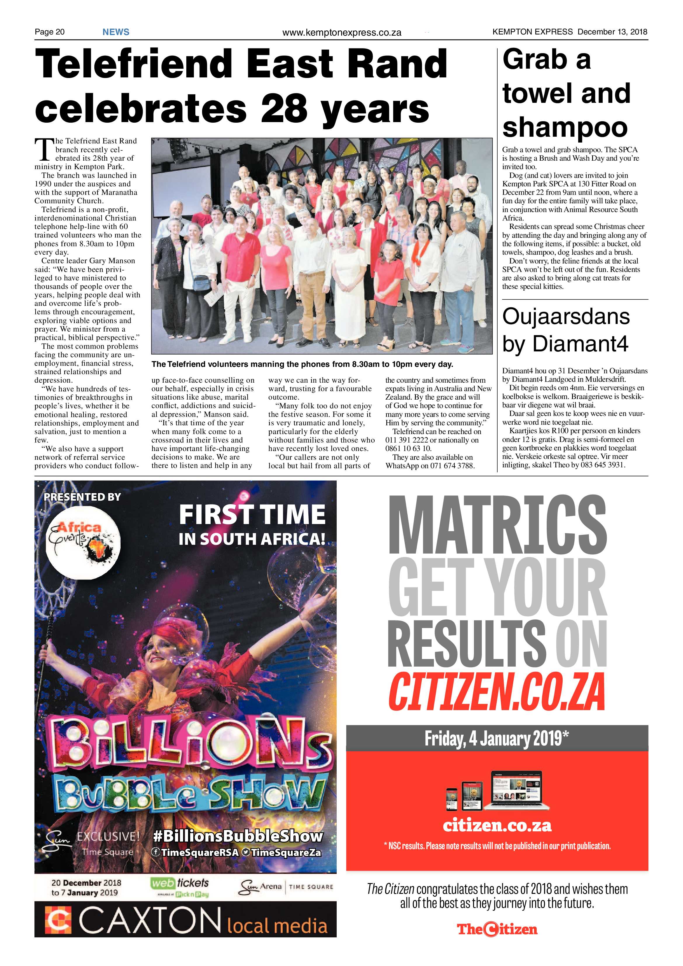 Kempton Express 13 December 2018 page 21