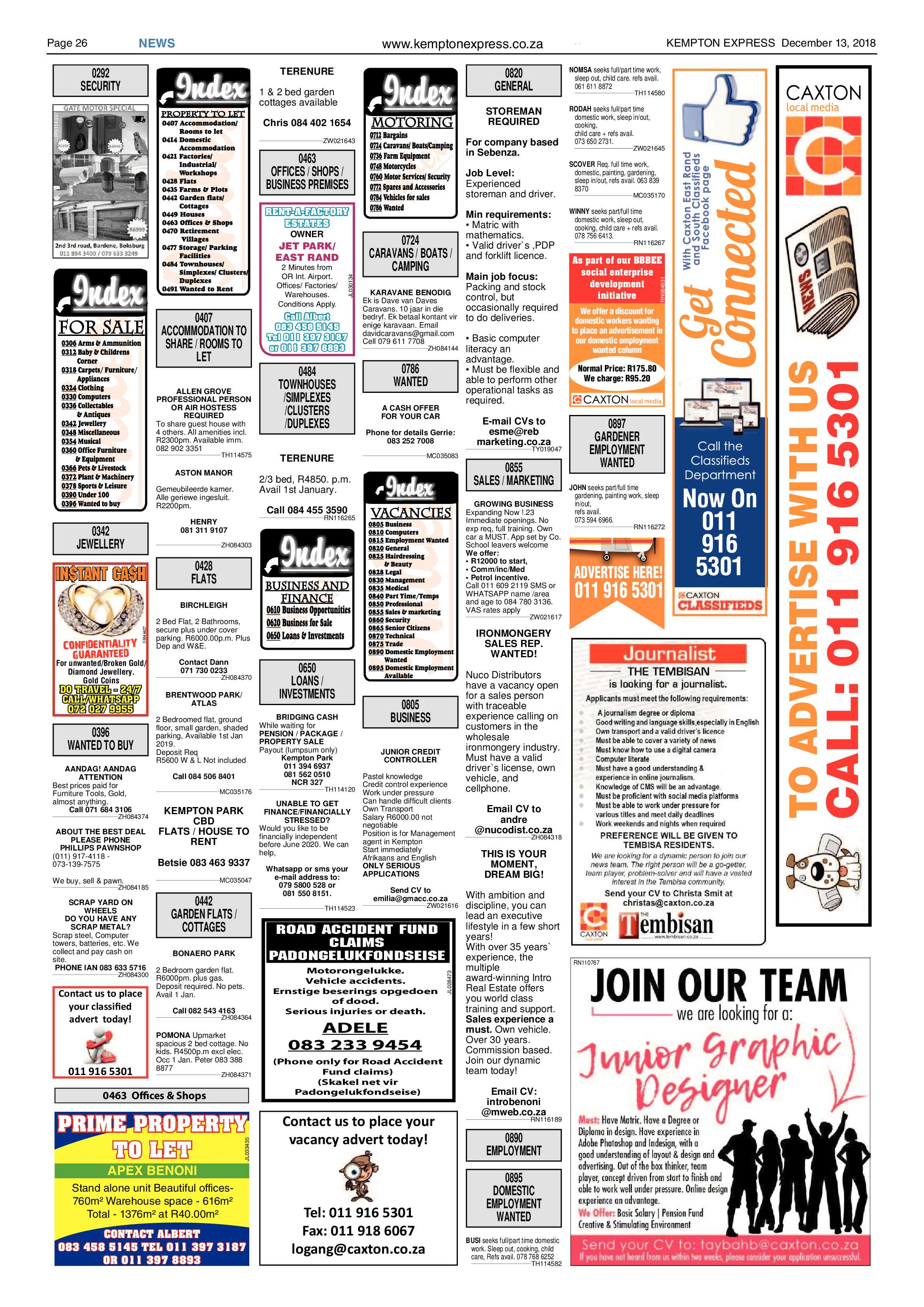 Kempton Express 13 December 2018 page 27