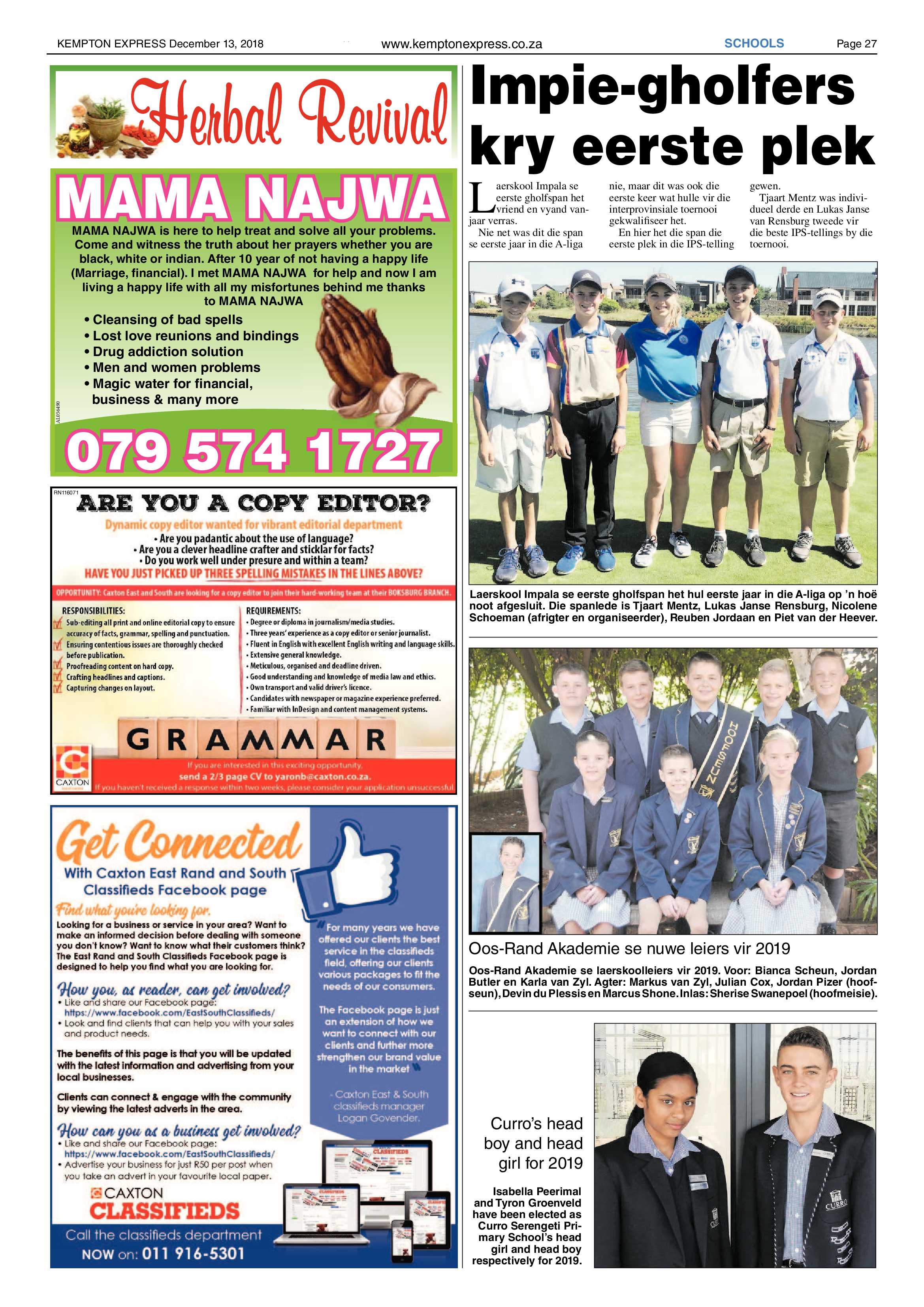 Kempton Express 13 December 2018 page 28