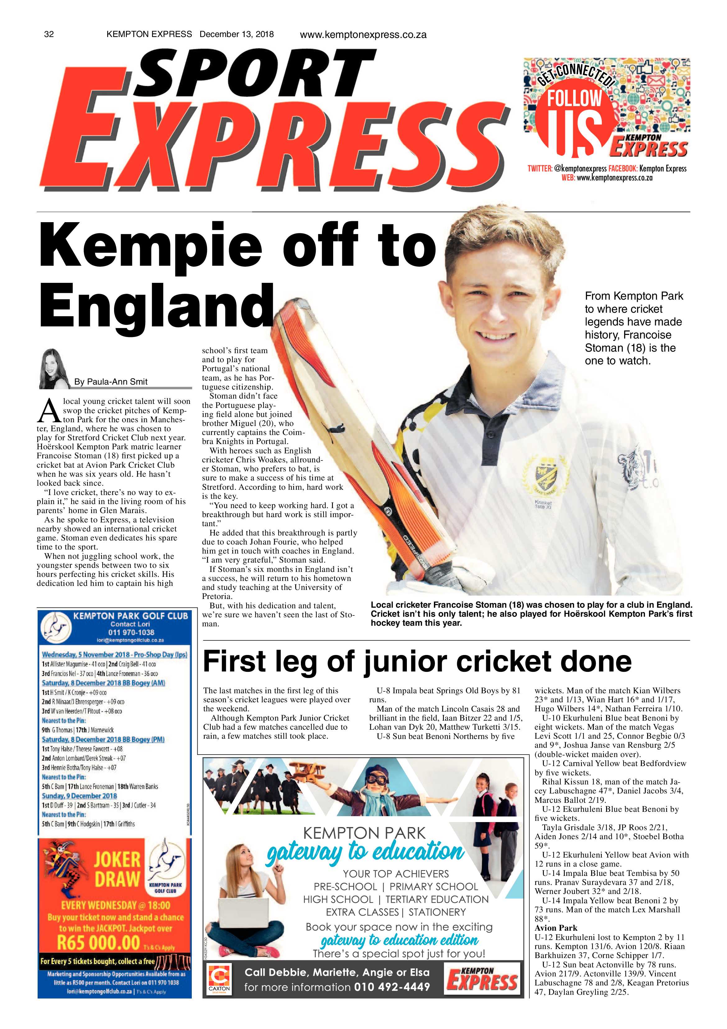 Kempton Express 13 December 2018 page 33