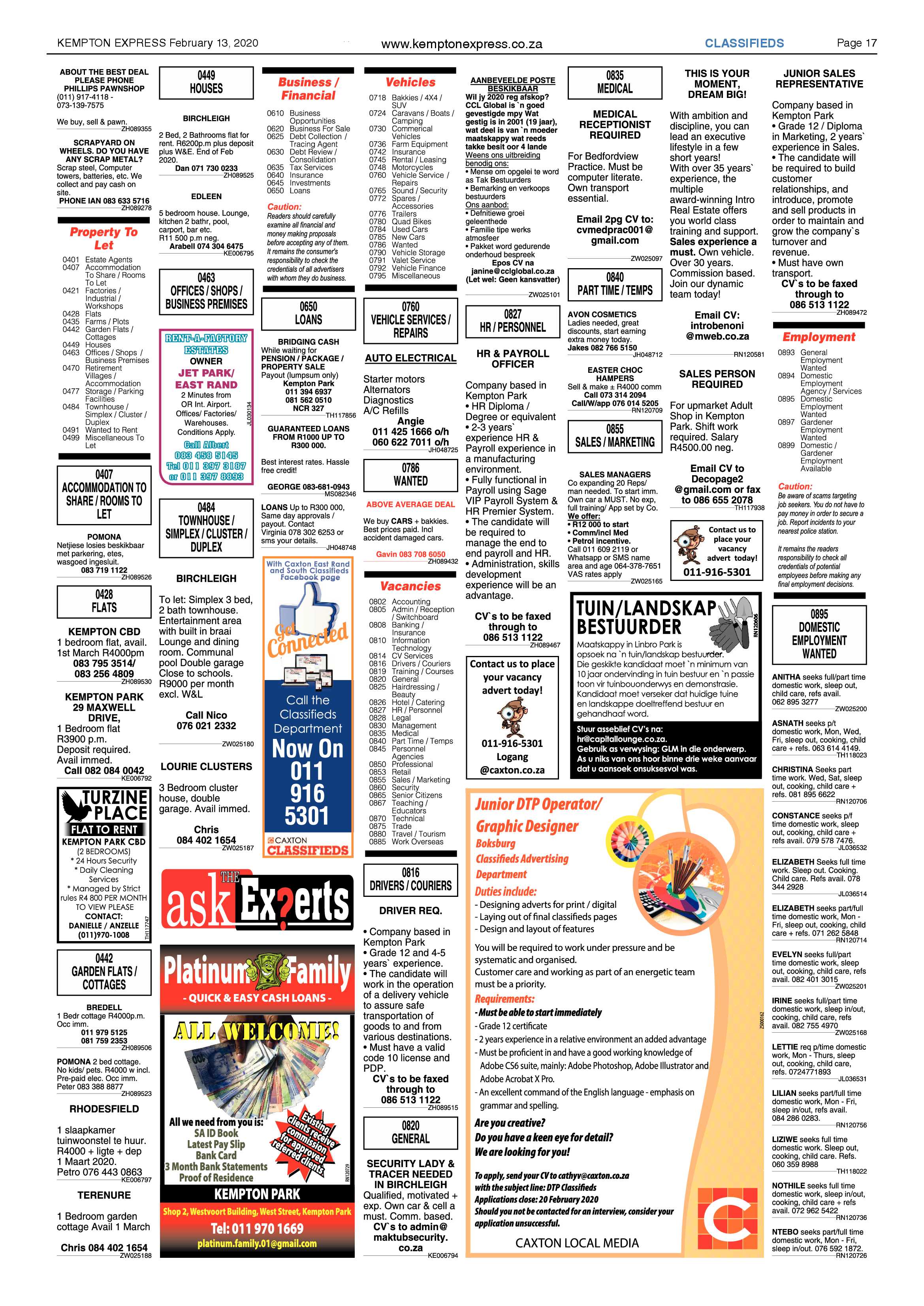 Kempton Express 13 February 2020 page 17
