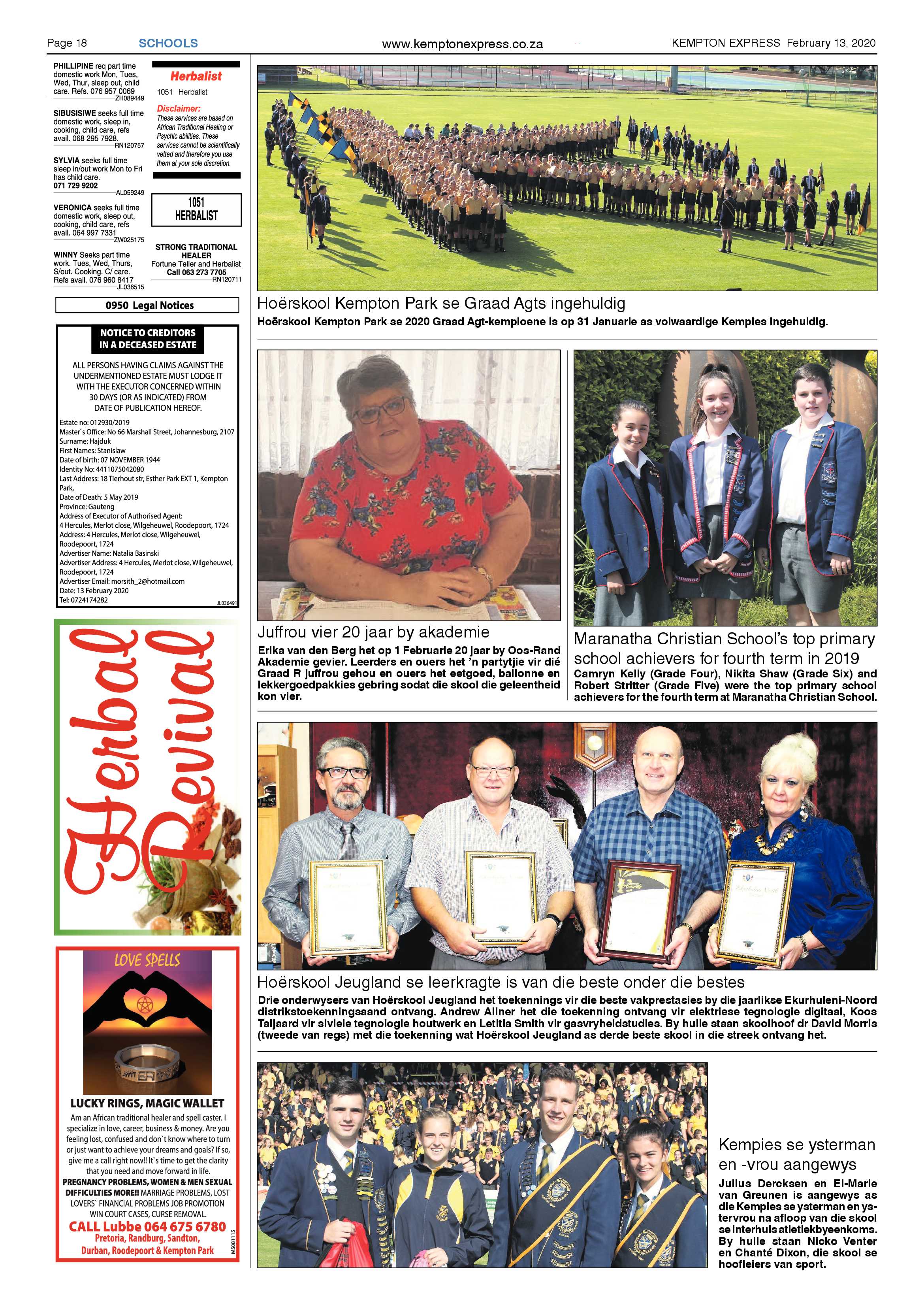 Kempton Express 13 February 2020 page 18