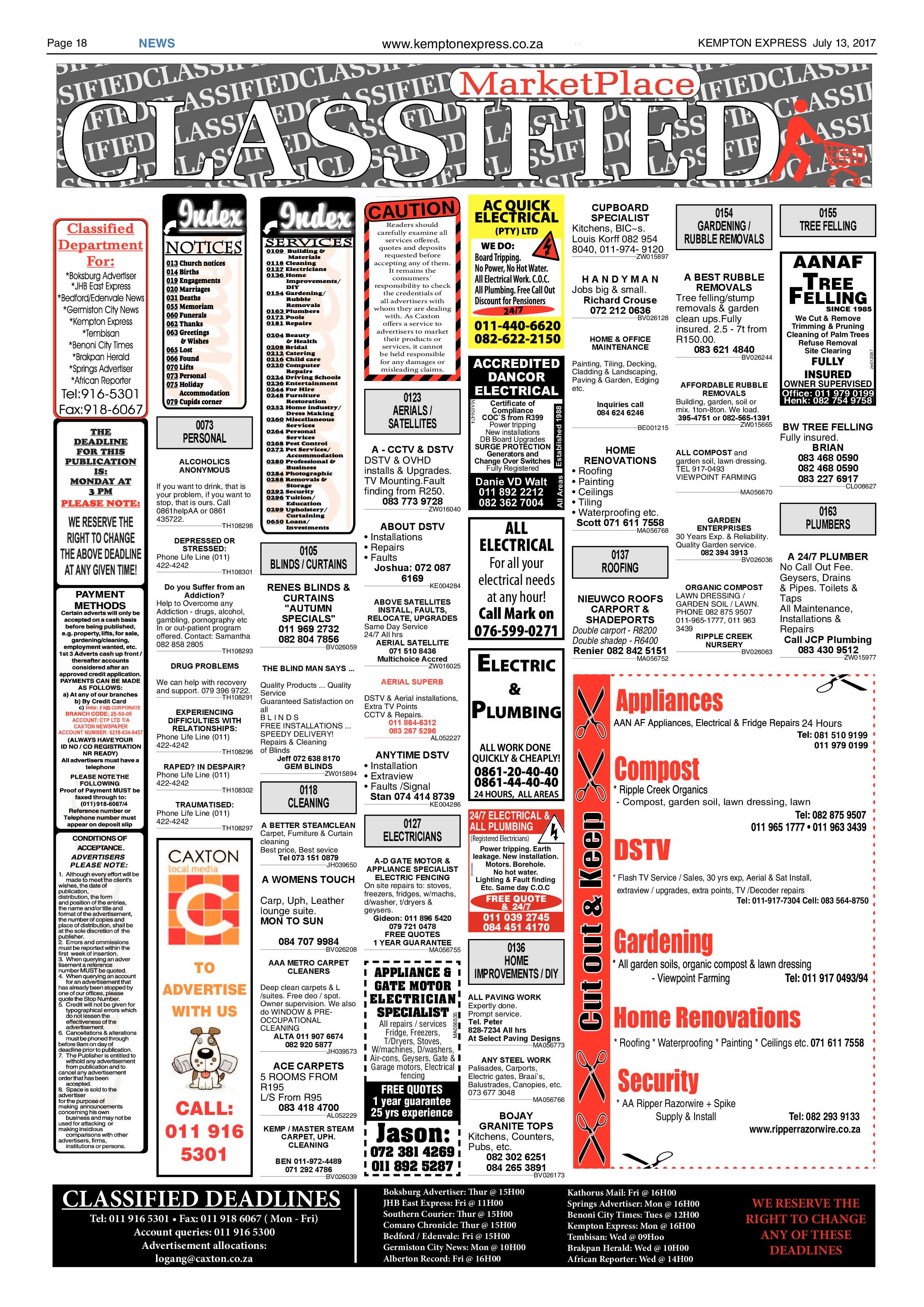 Kempton Express 13 July 2017 page 18