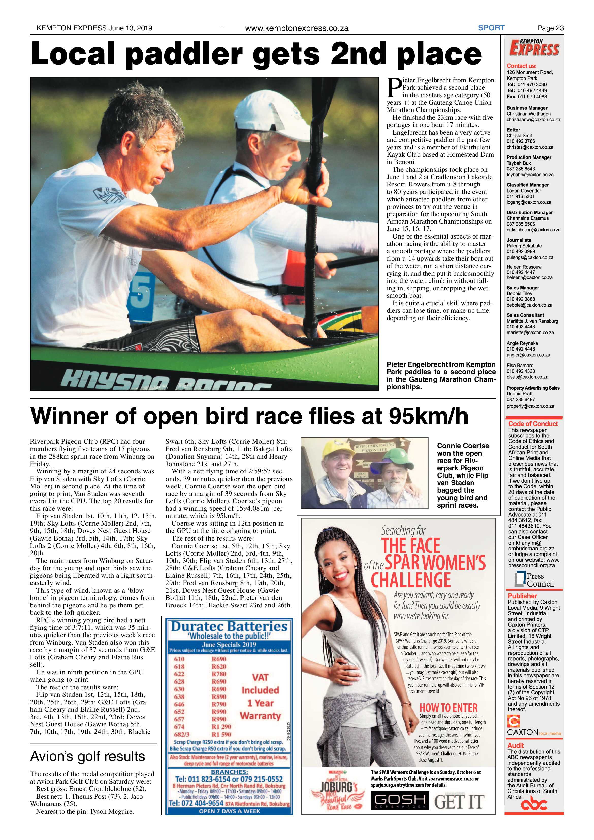 Kempton Express 13 June 2019 page 23