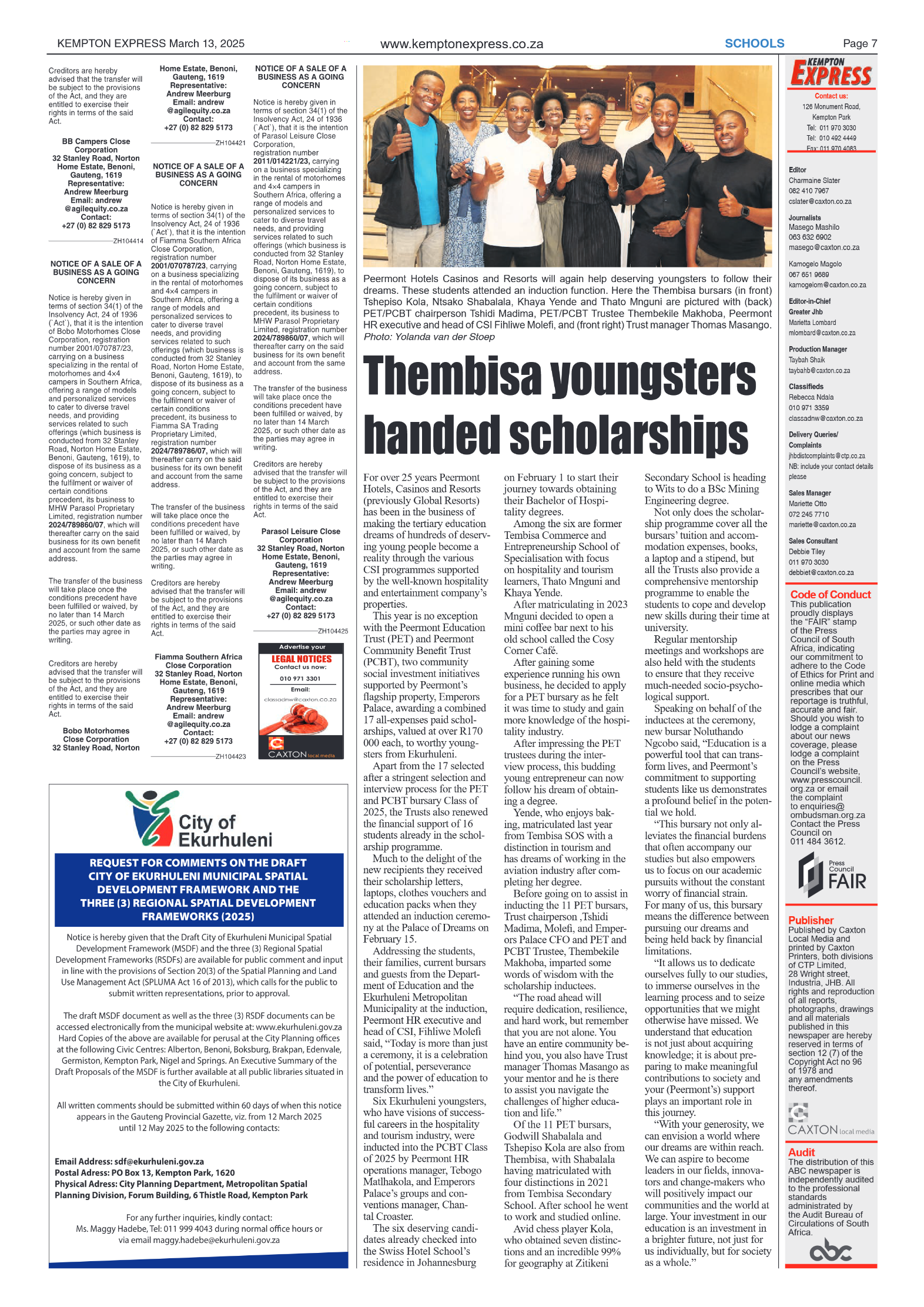 Kempton Express 13 March 2025 page 7