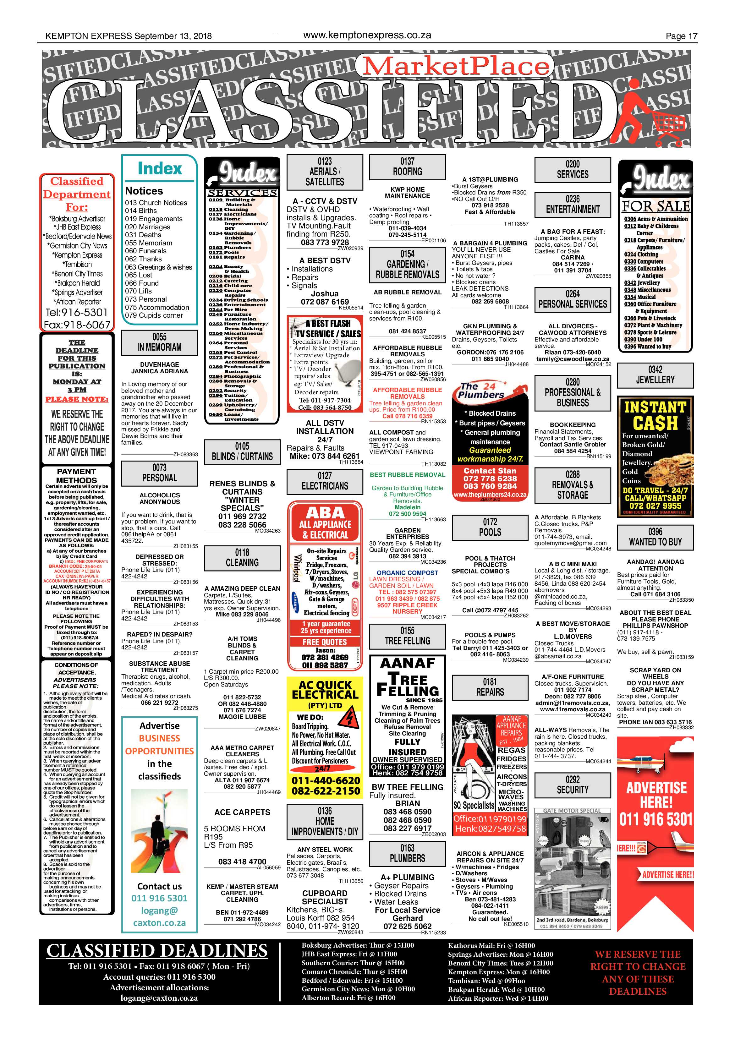 Kempton Express 13 September 2018 page 17
