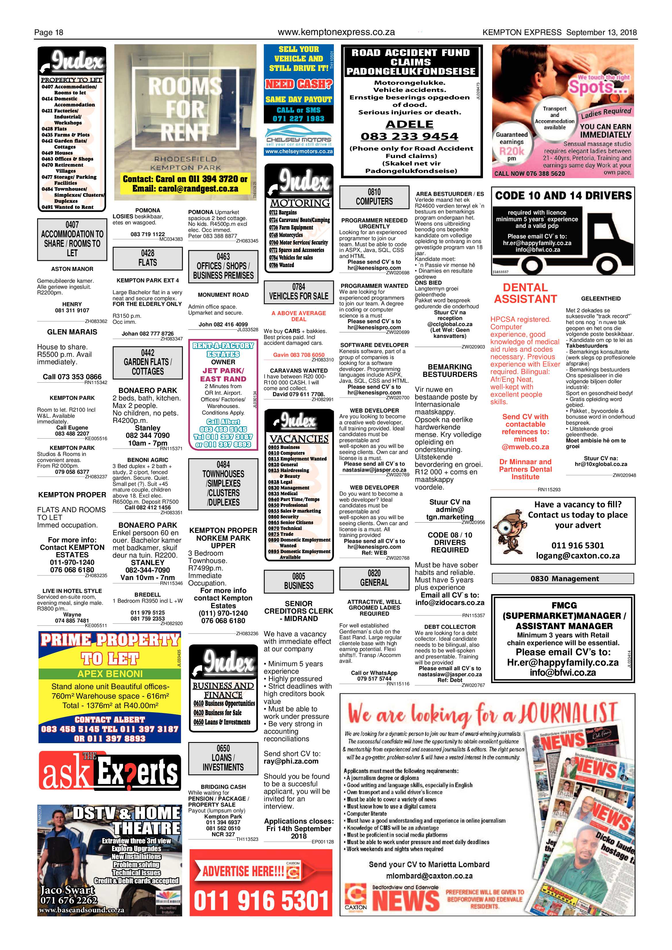 Kempton Express 13 September 2018 page 18