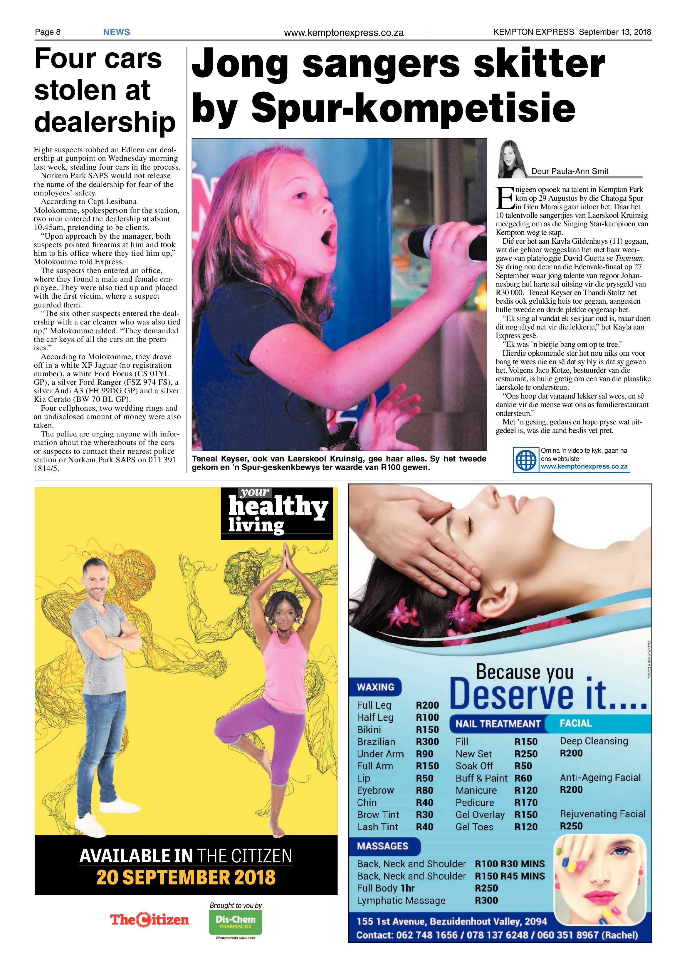Kempton Express 13 September 2018 page 8