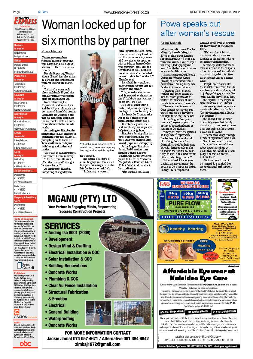 Kempton Express 14 April 2022 page 2