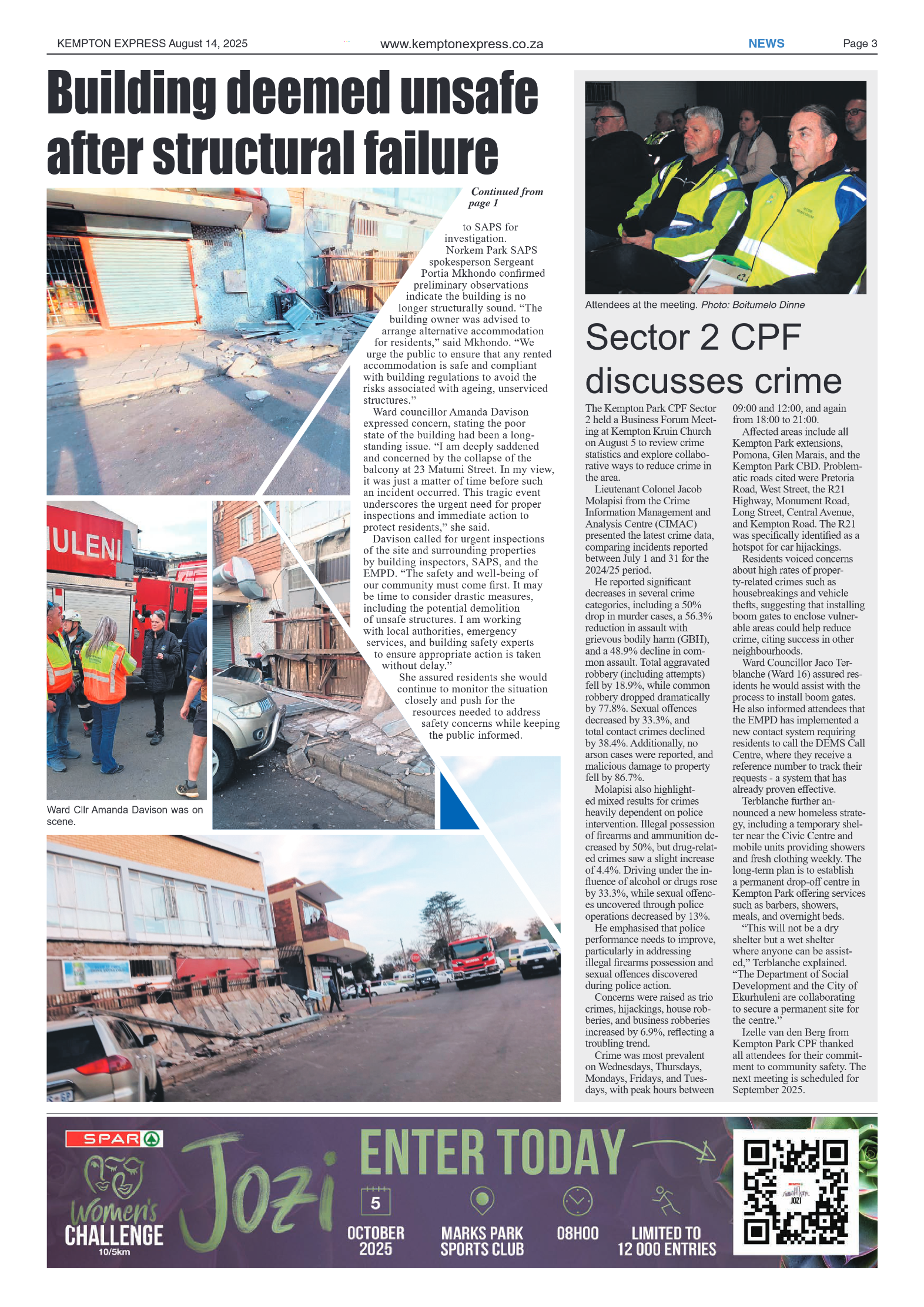 Kempton Express 14 August 2025 page 3