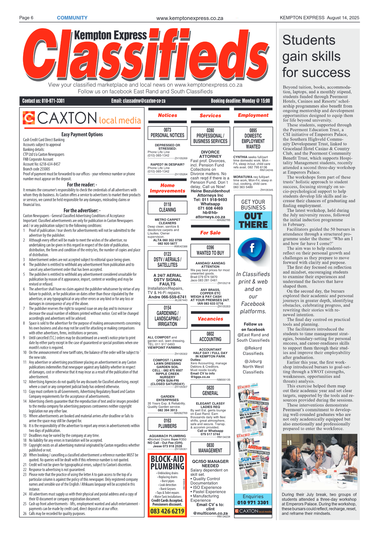 Kempton Express 14 August 2025 page 6