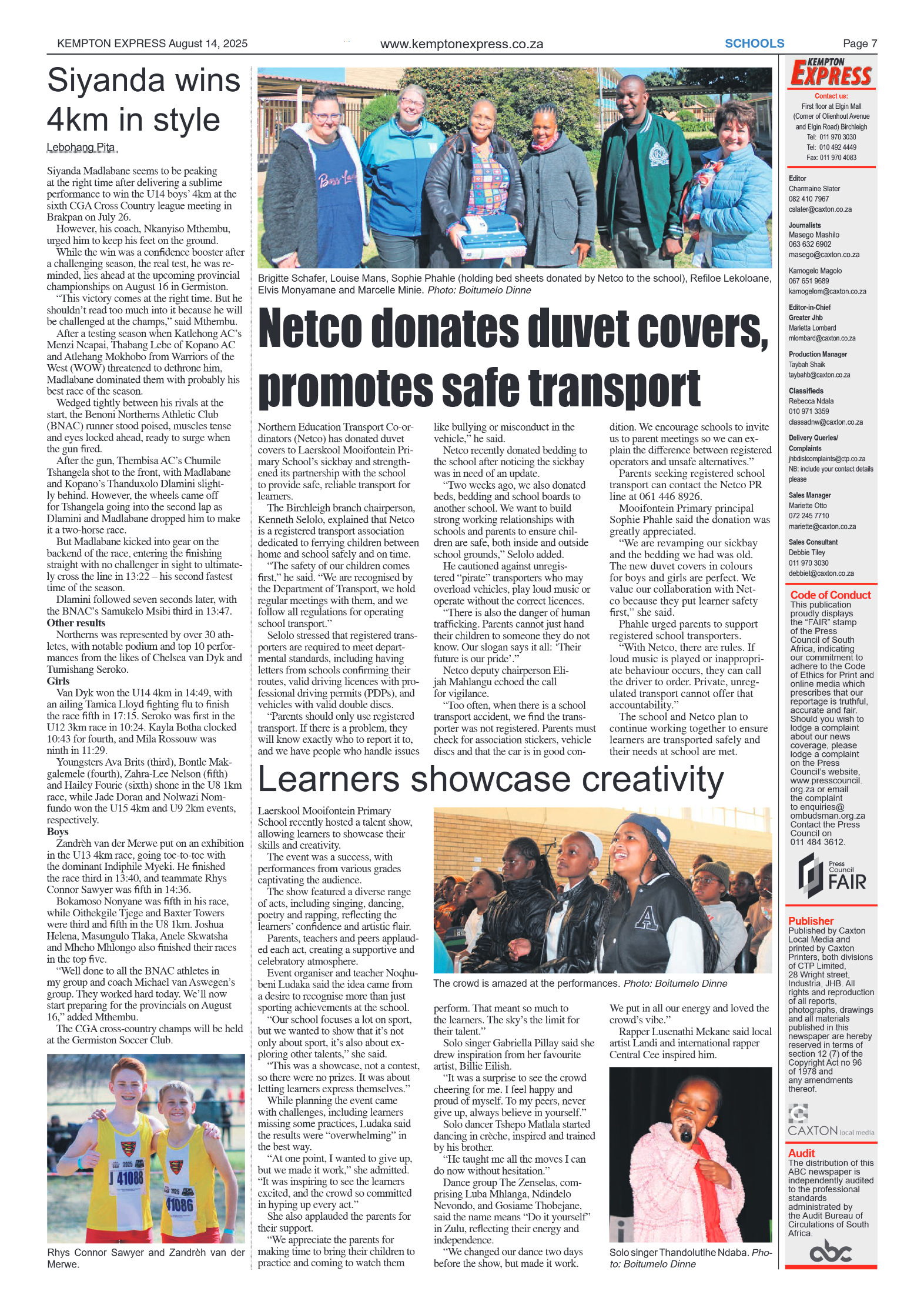 Kempton Express 14 August 2025 page 7