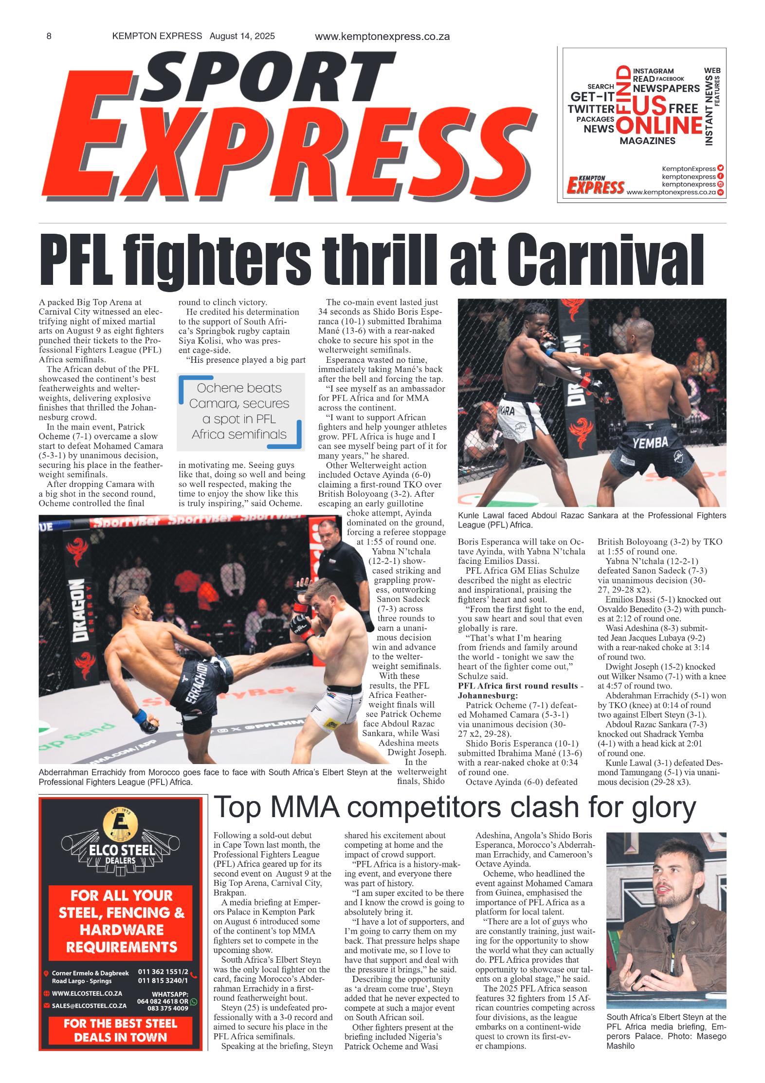 Kempton Express 14 August 2025 page 8