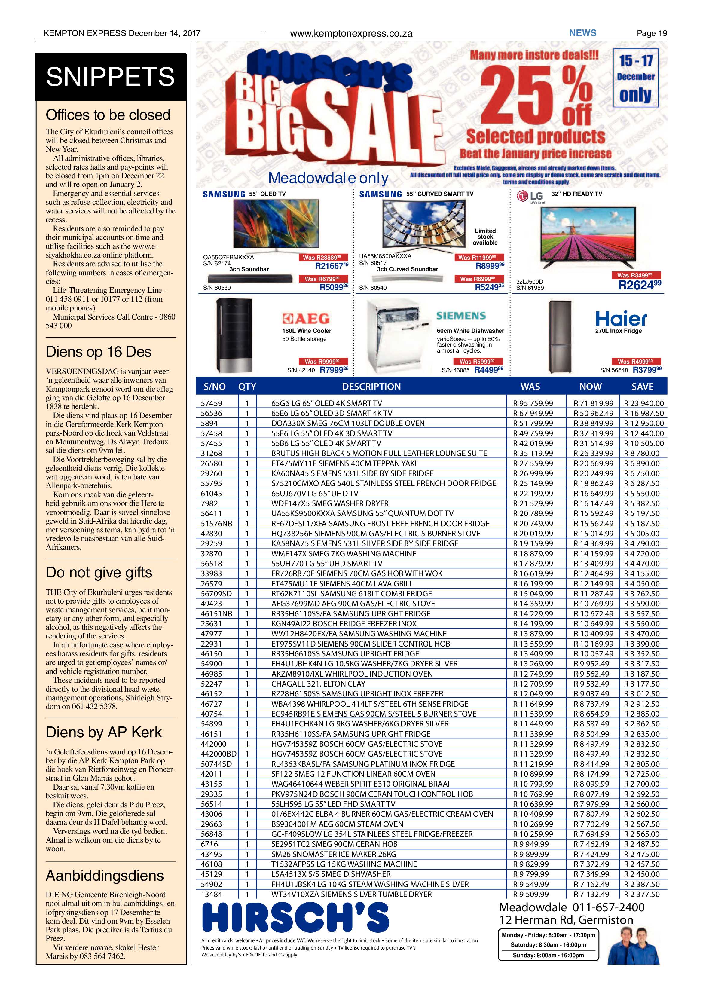 Kempton Express 14 December 2017 page 19