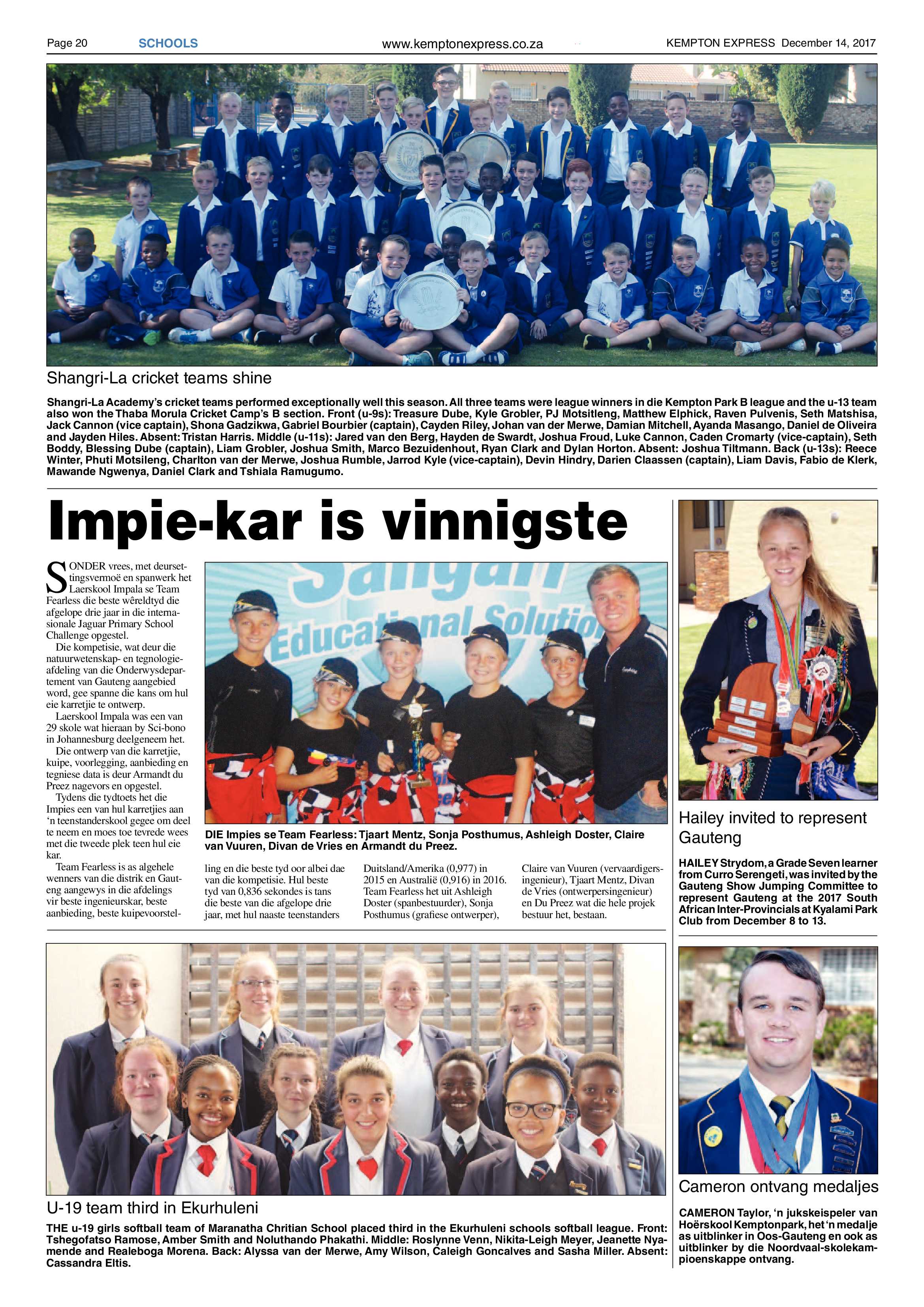 Kempton Express 14 December 2017 page 20