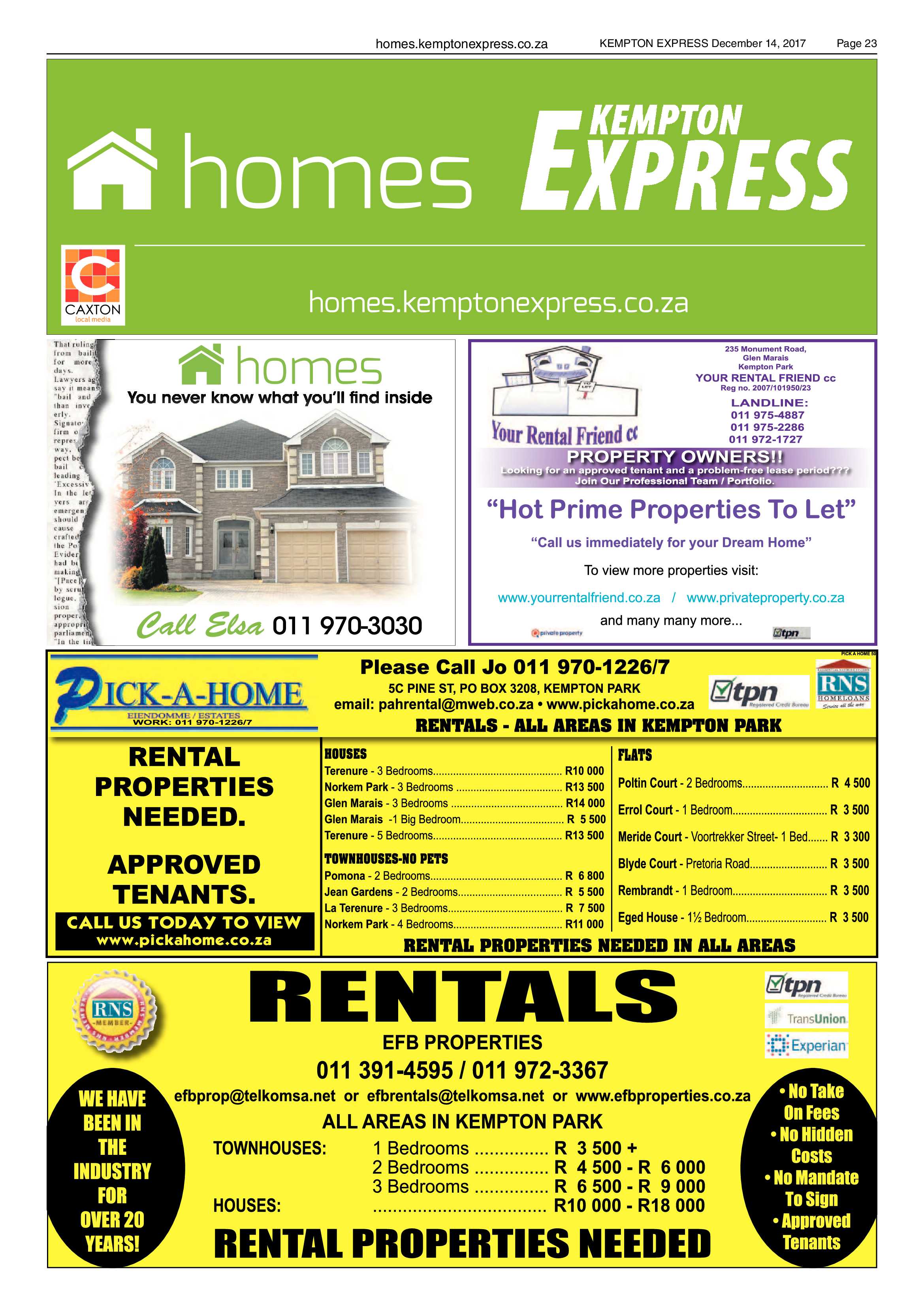 Kempton Express 14 December 2017 page 23