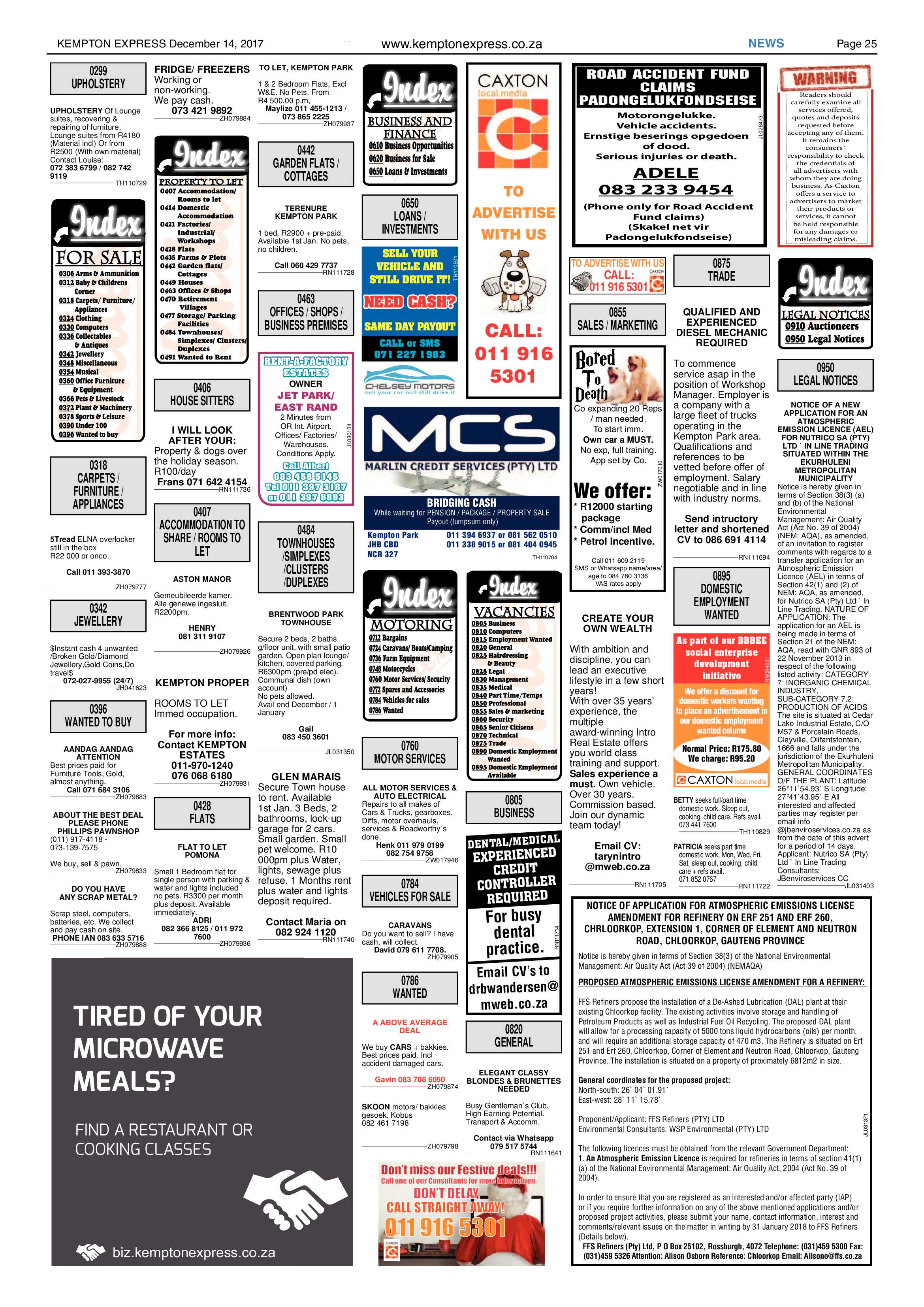 Kempton Express 14 December 2017 page 25