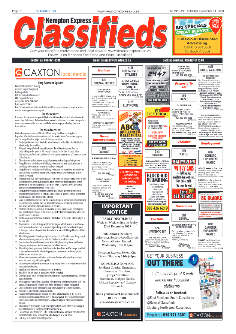 Kempton Express 14 December 2023 page 10