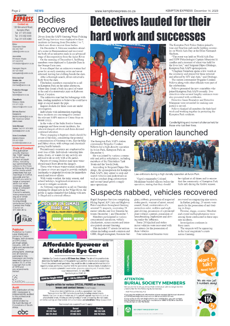Kempton Express 14 December 2023 page 2