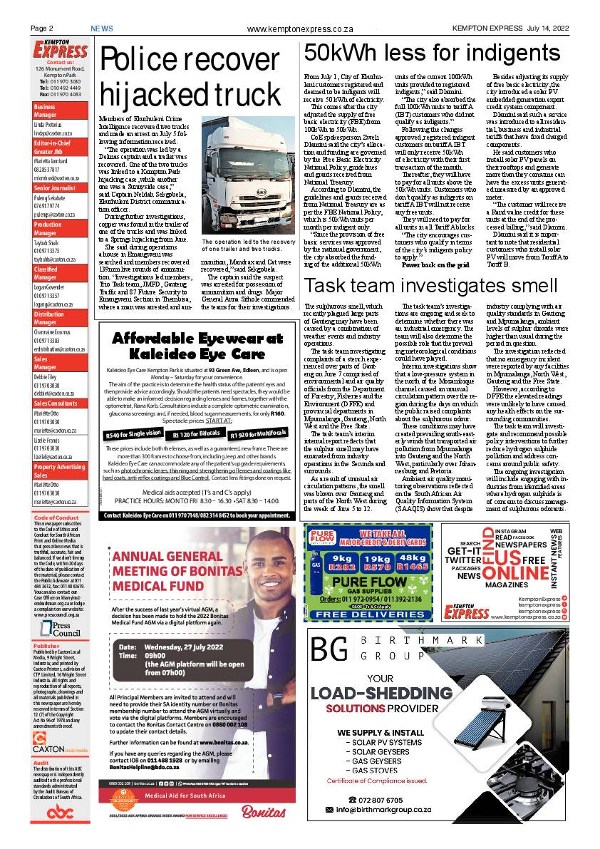 Kempton Express 14 July 2022 page 2