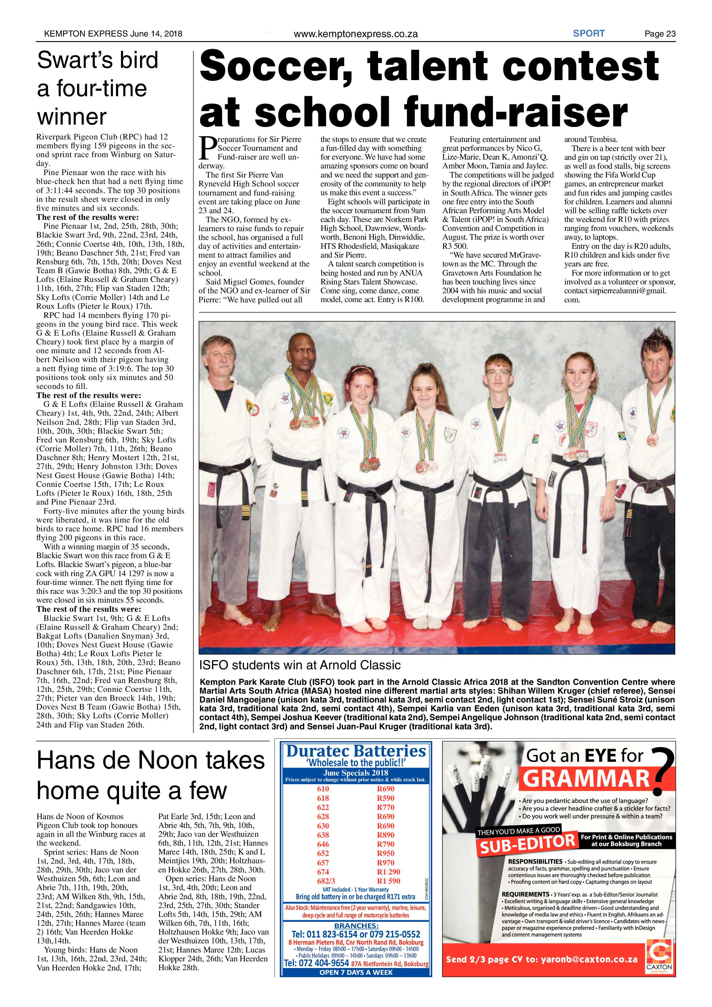 Kempton Express 14 June 2018 page 23