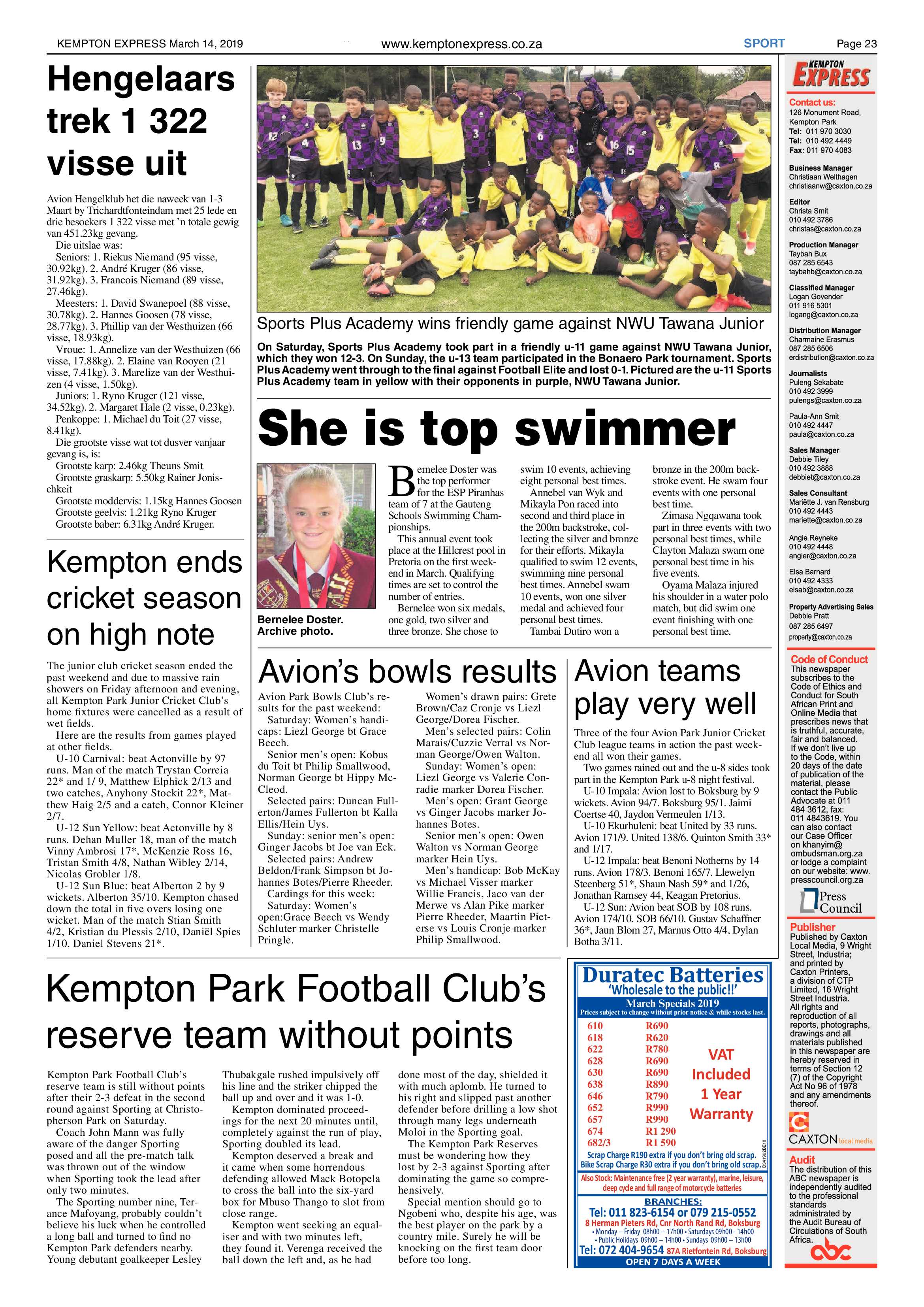 Kempton Express 14 March 2019 page 23