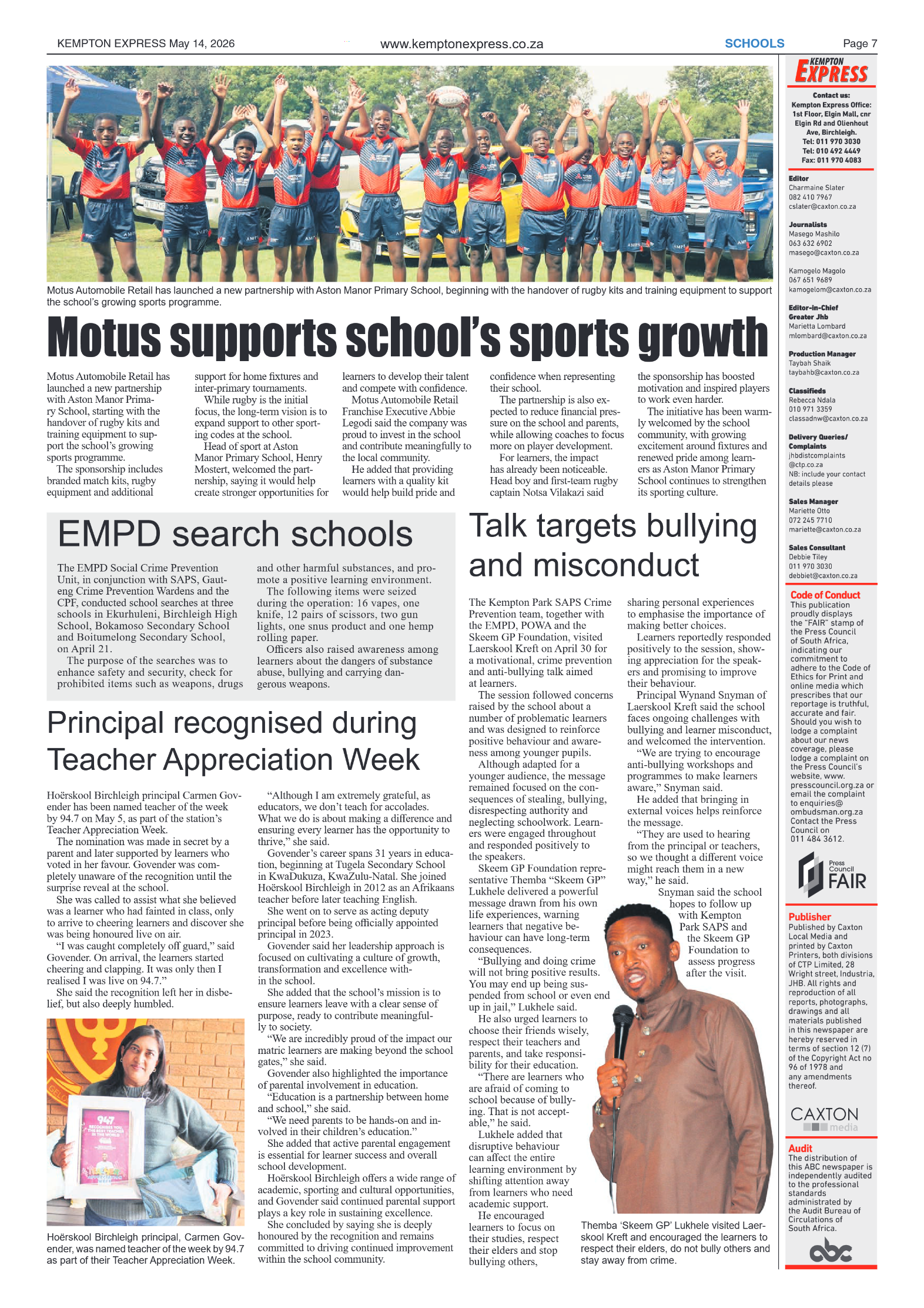 Kempton Express 14 May 2026 page 7