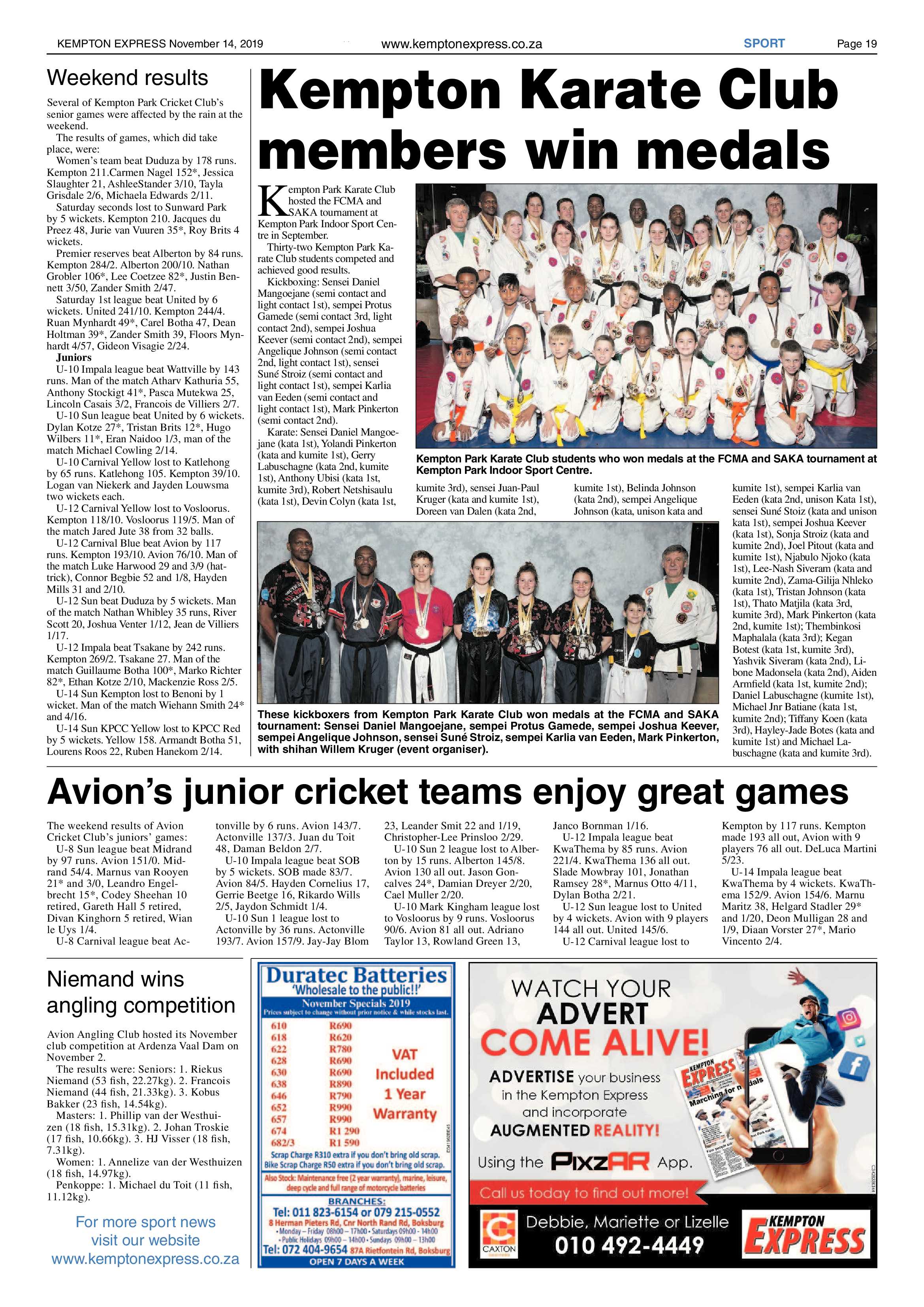 Kempton Express 14 November 2019 page 19