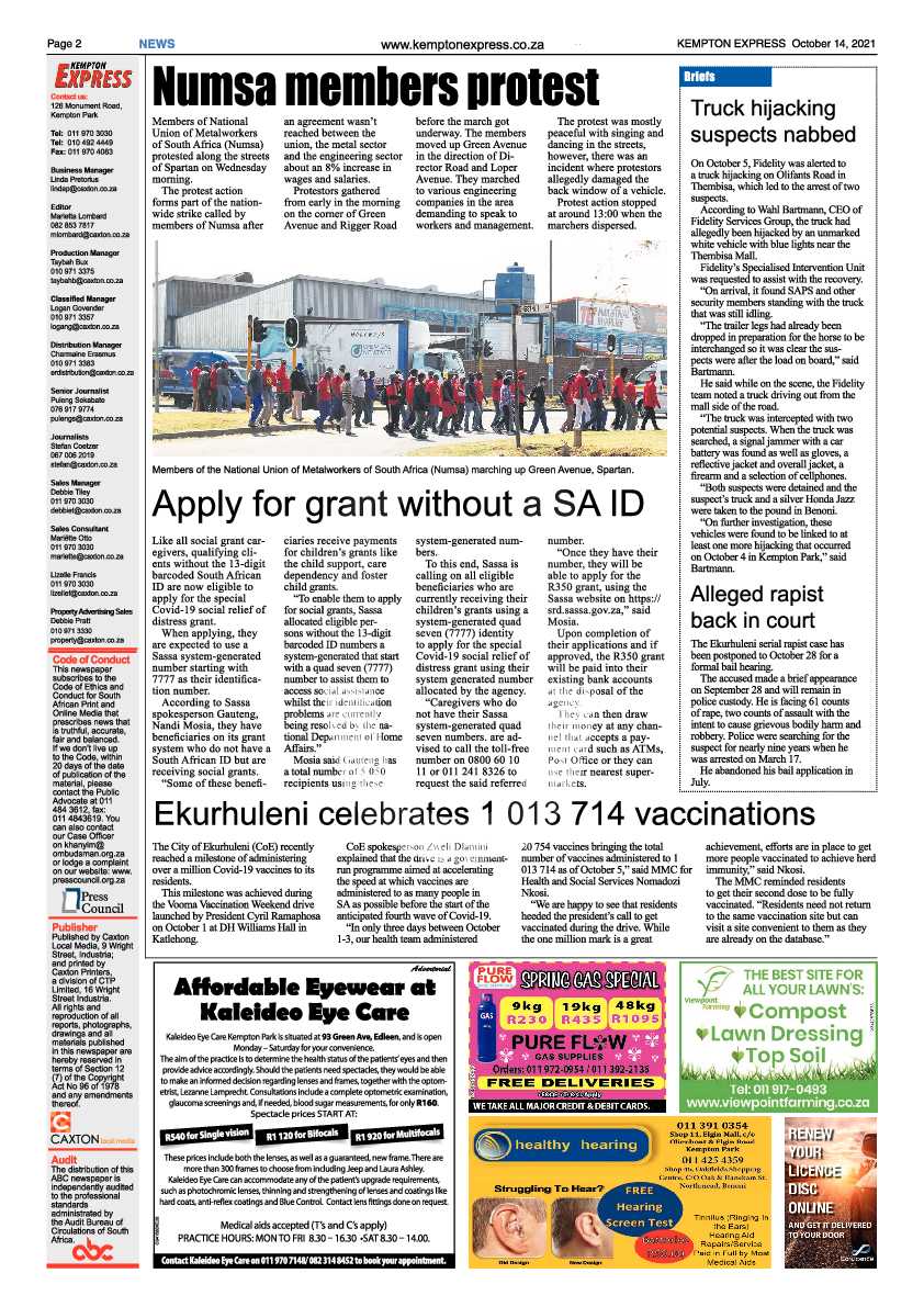 Kempton Express 14 October 2021 page 2