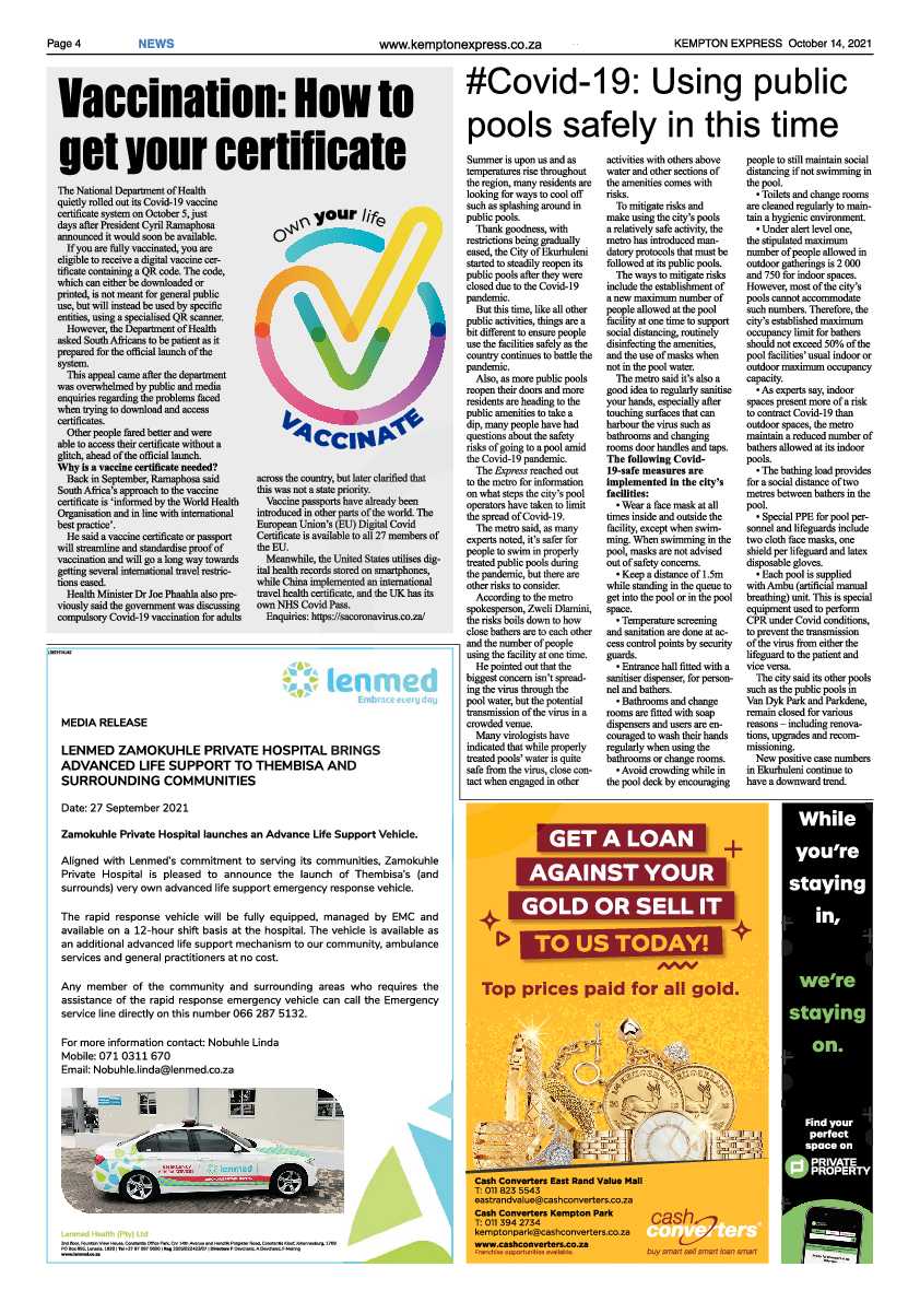 Kempton Express 14 October 2021 page 4