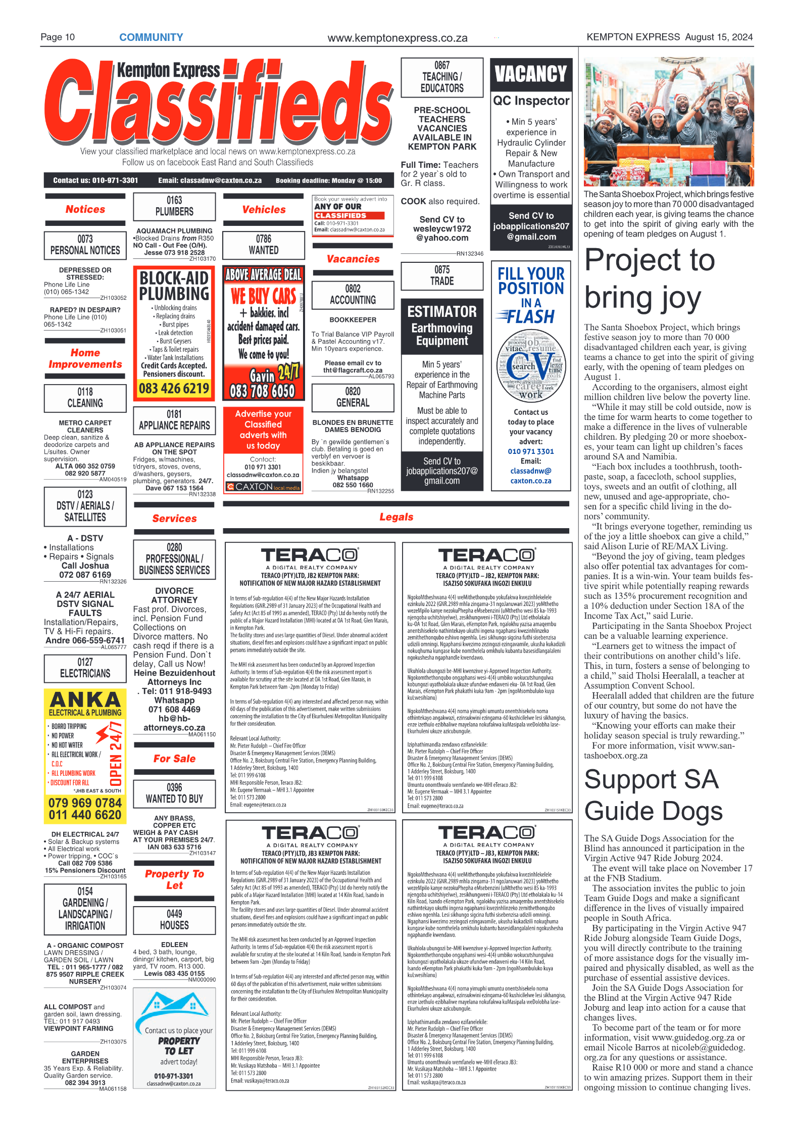 Kempton Express 15 August 2024 page 10