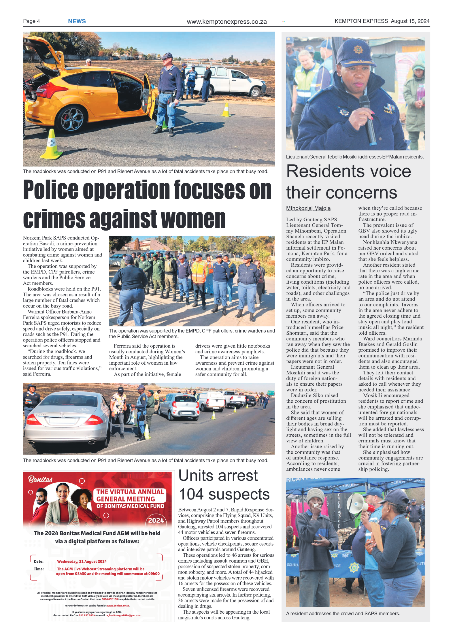 Kempton Express 15 August 2024 page 4