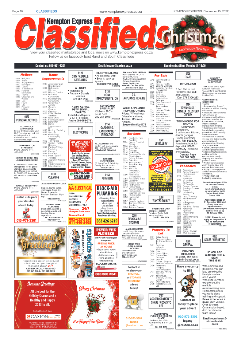 Kempton Express 15 Dec 2022 page 10