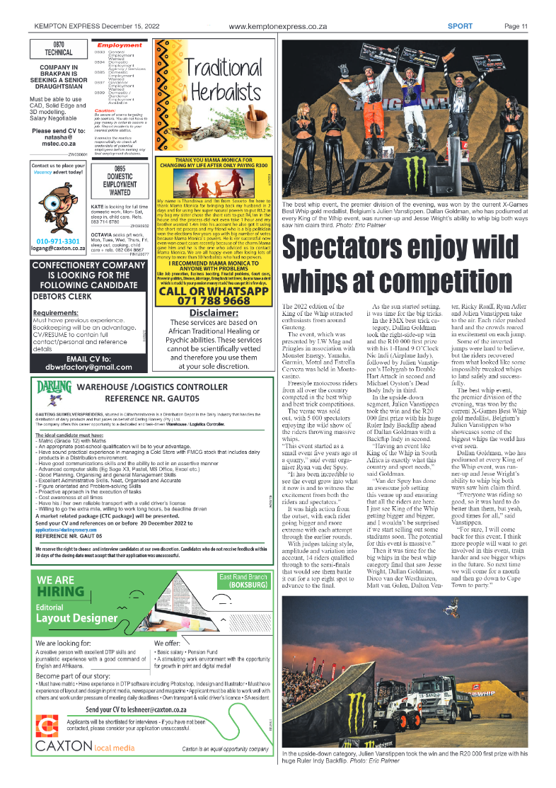Kempton Express 15 Dec 2022 page 11