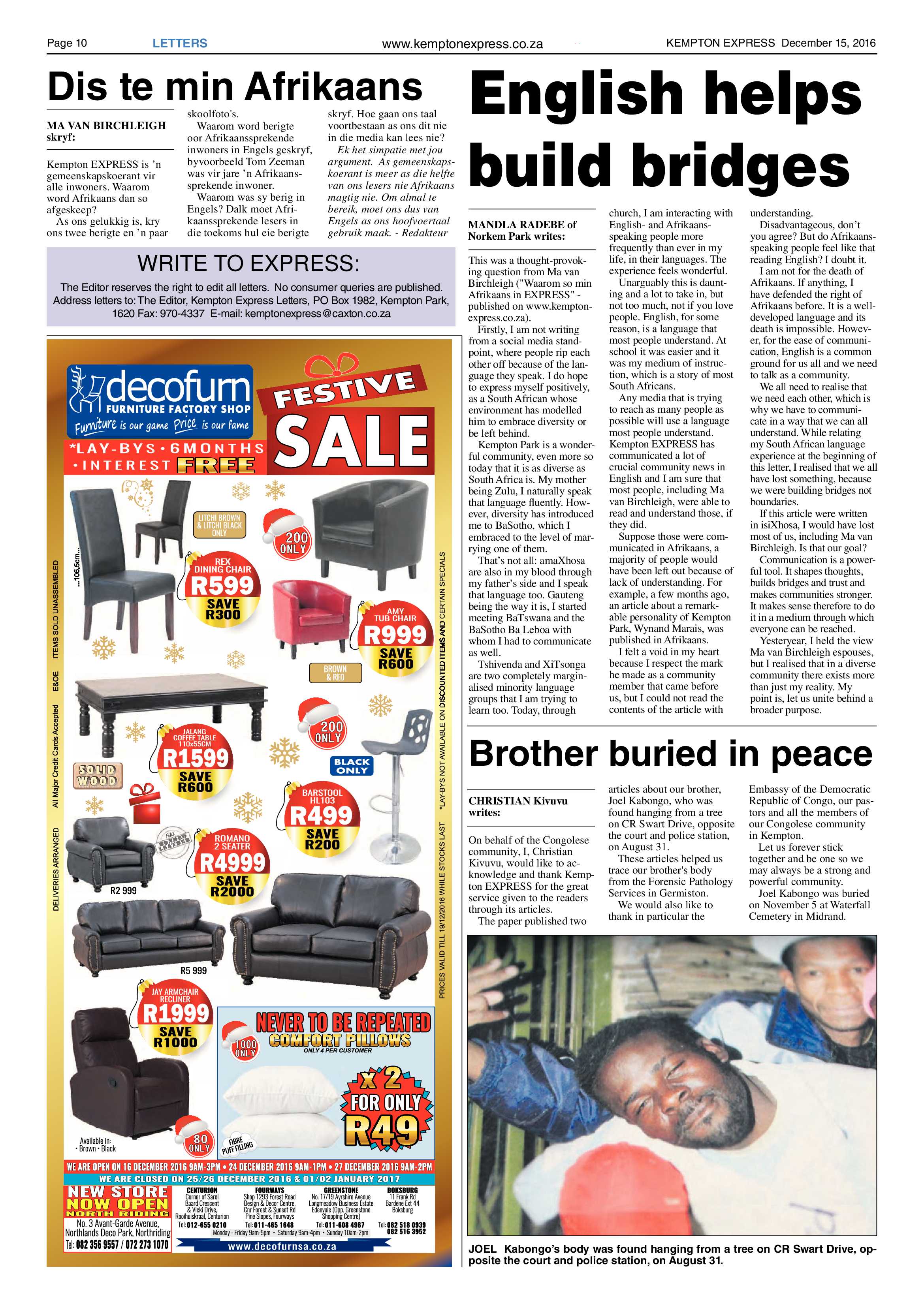 Kempton Express 15 December 2016 page 10