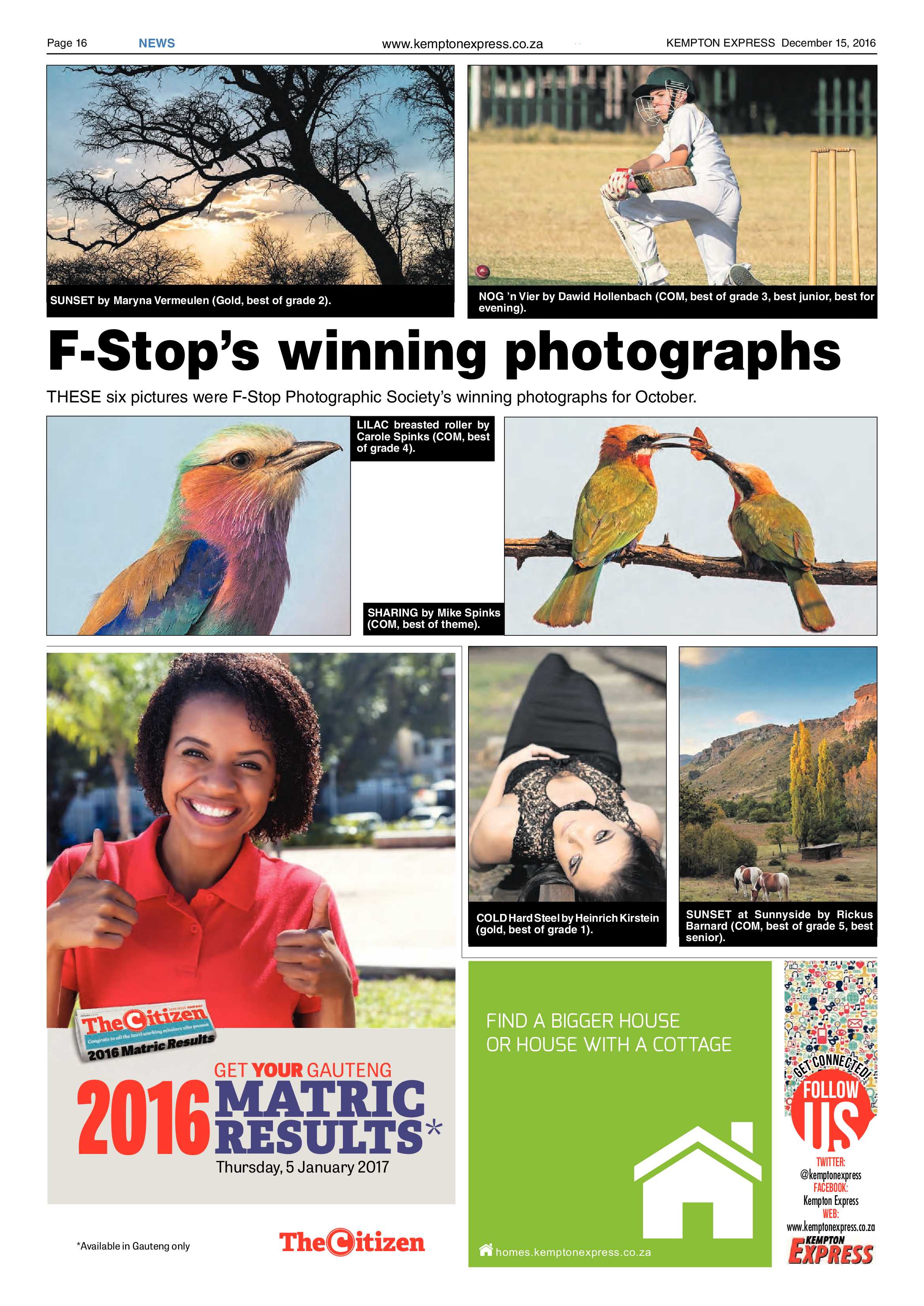 Kempton Express 15 December 2016 page 16