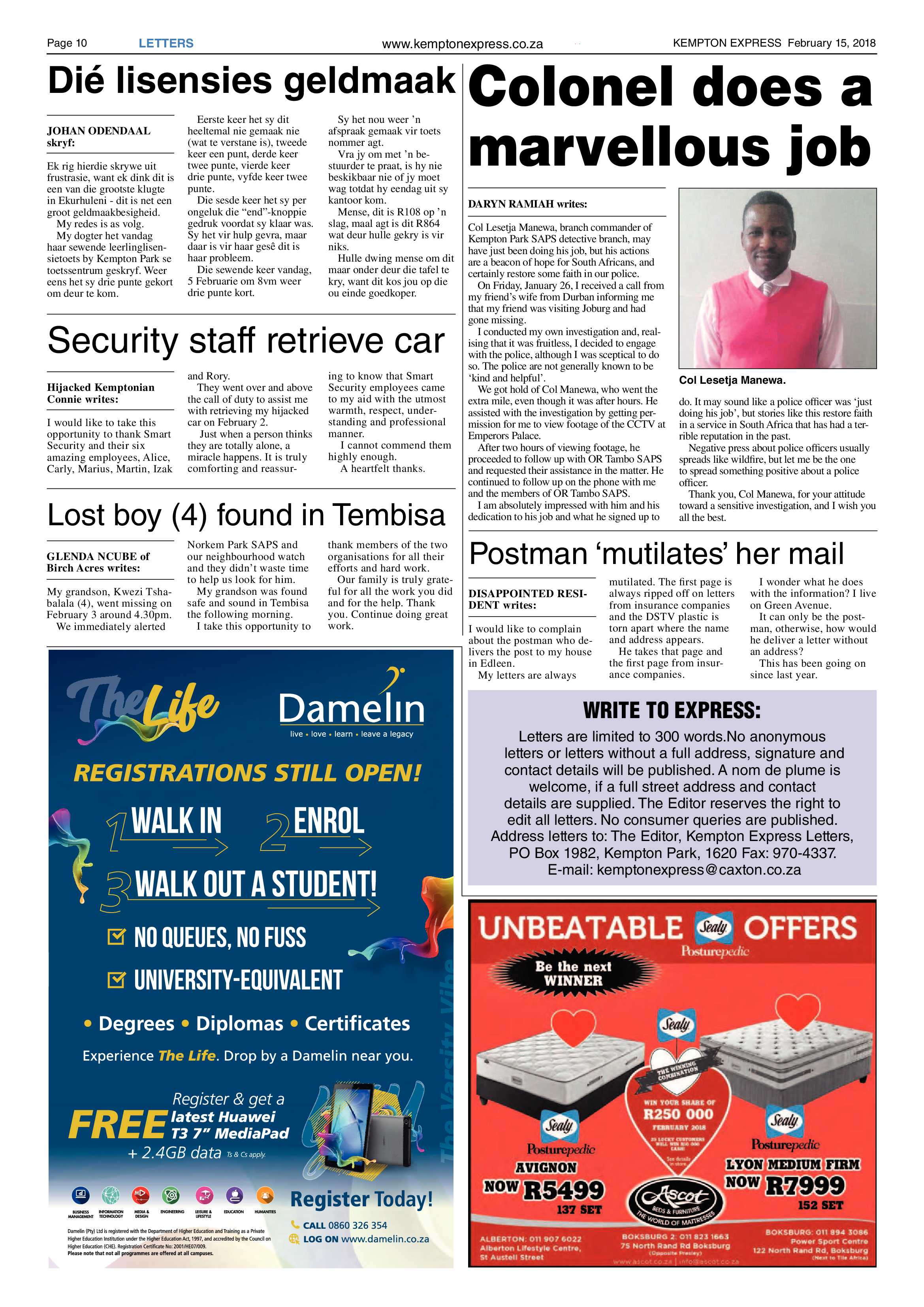 Kempton Express 15 February 2018 page 10