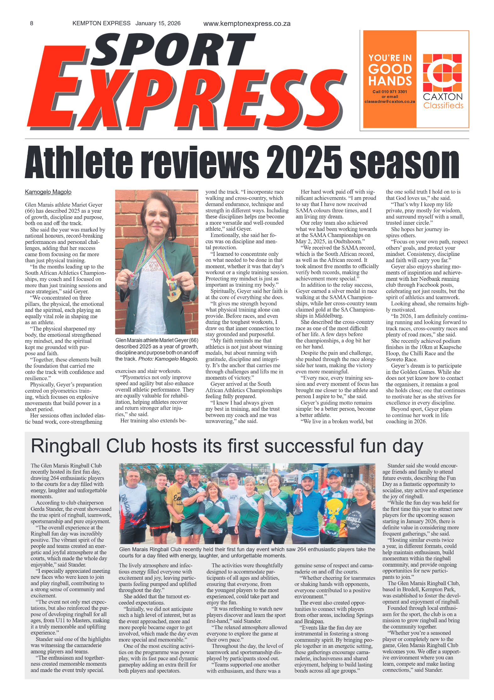 Kempton Express 15 January 2026 page 8