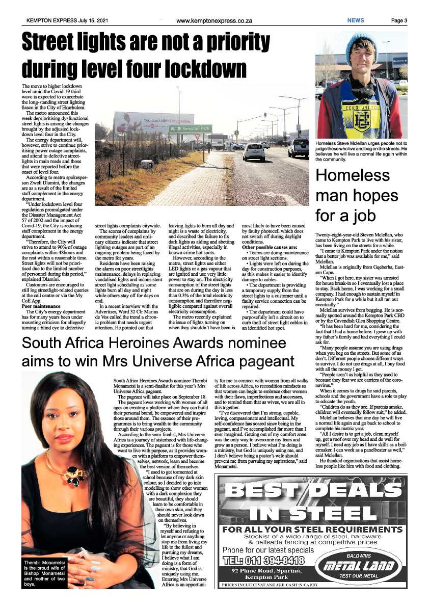 Kempton Express 15 July 2021 page 3