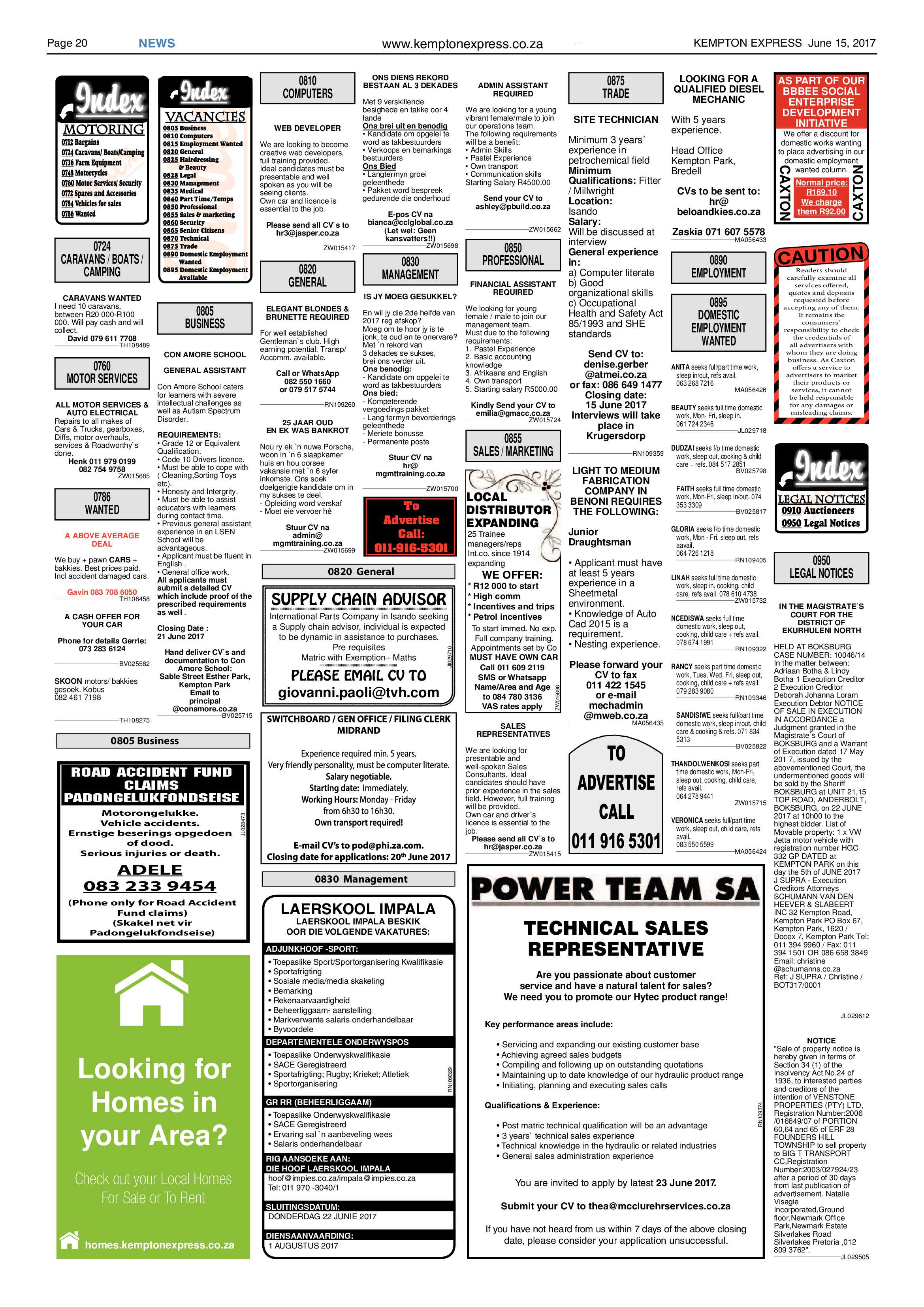 Kempton Express 15 June 2017 page 20