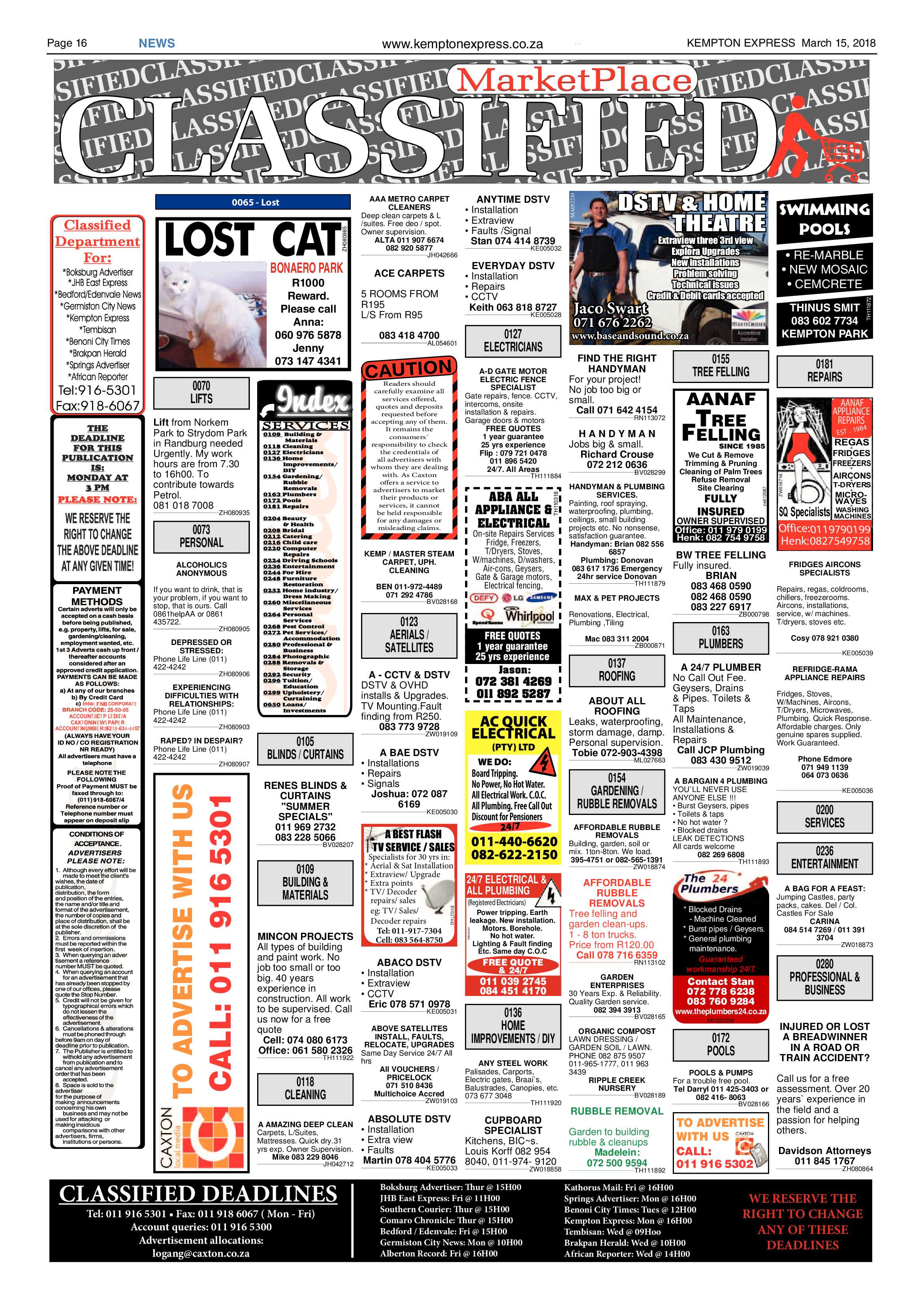 Kempton Express 15 March 2018 page 16