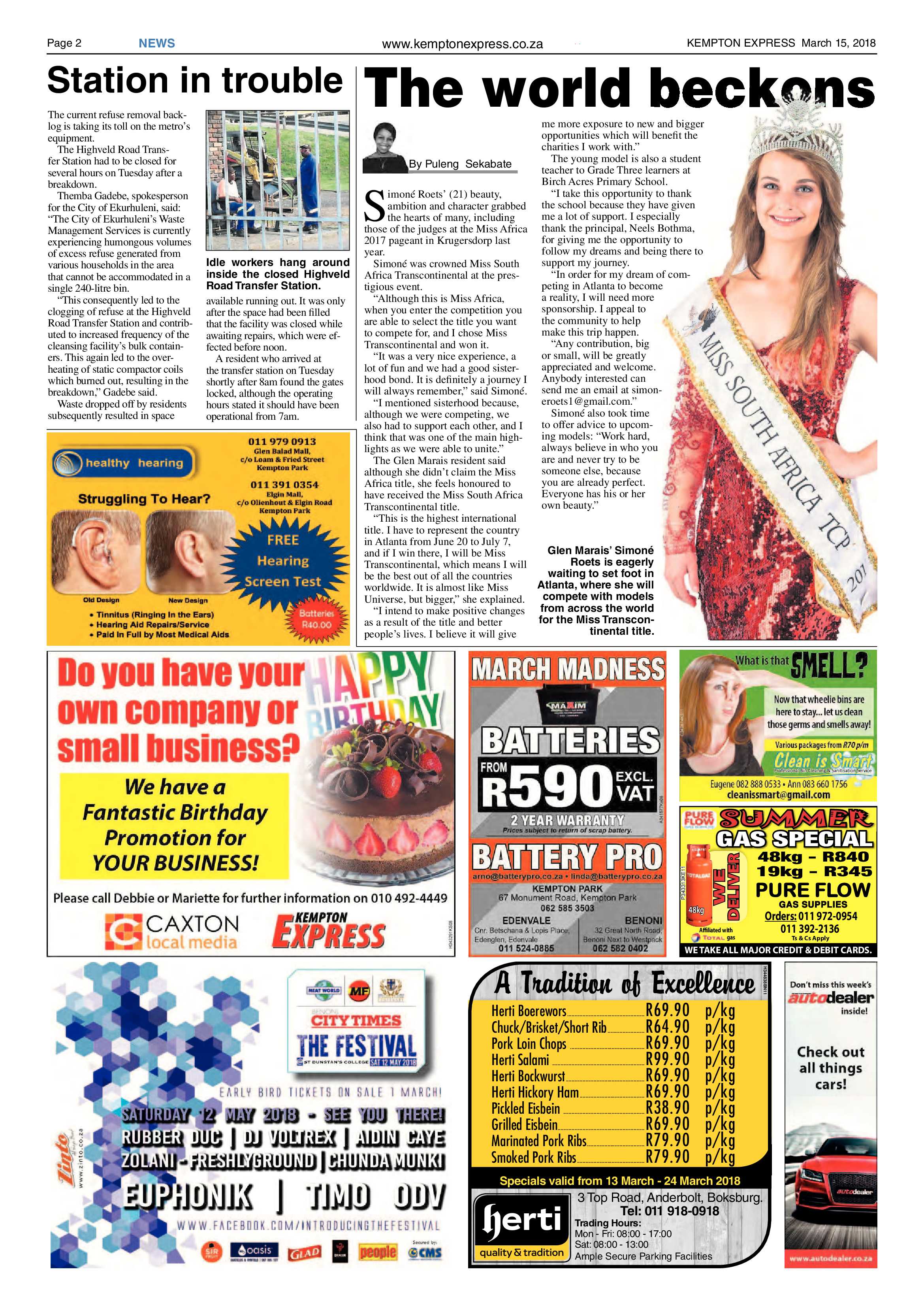 Kempton Express 15 March 2018 page 2