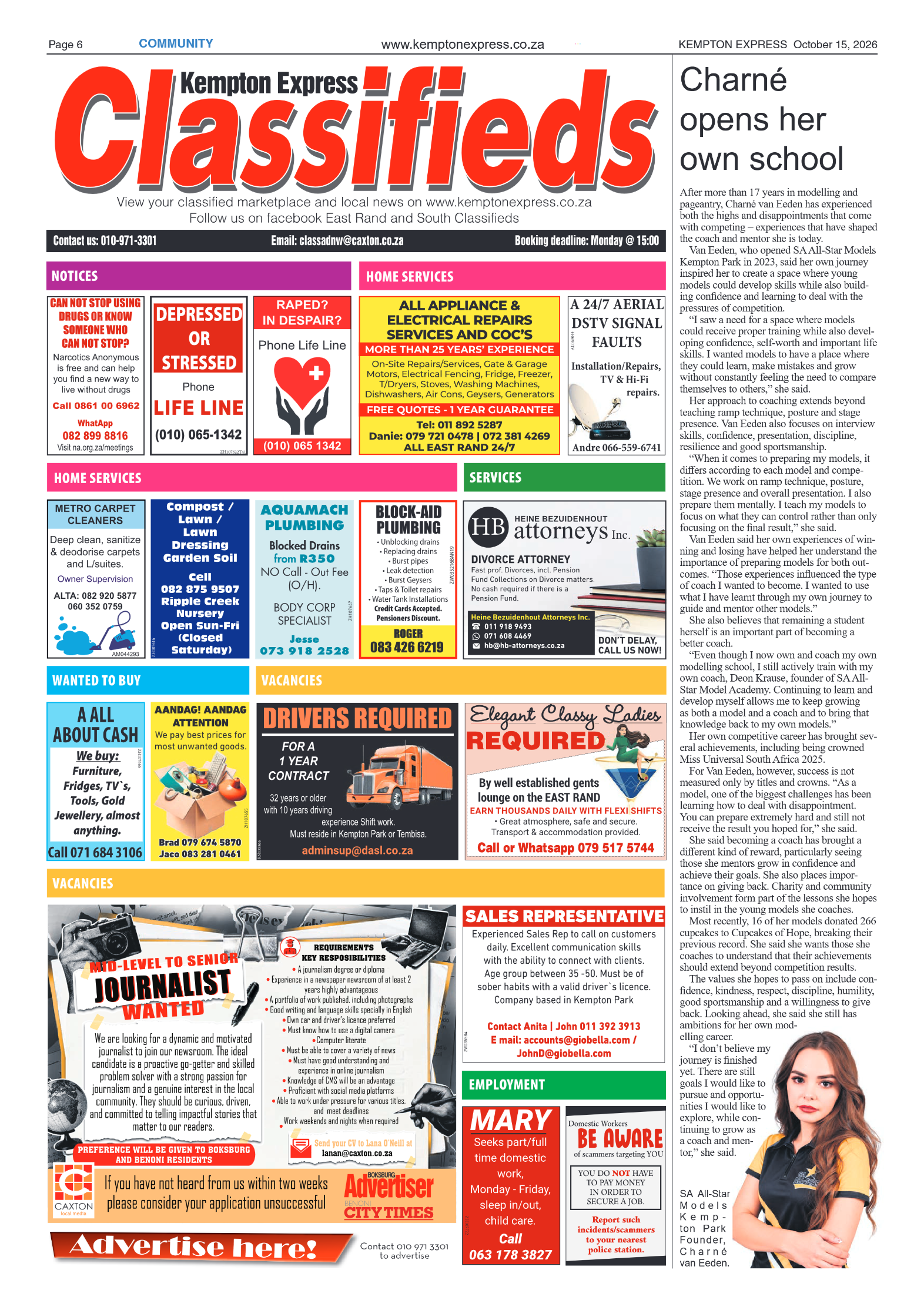 Kempton Express 15 October 2026 page 6