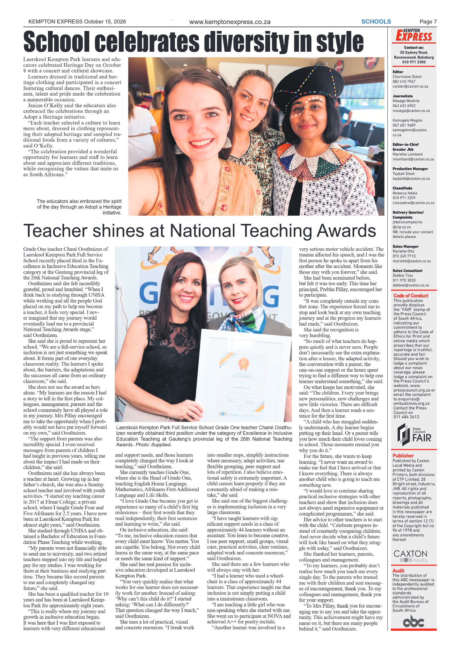 Kempton Express 15 October 2026 page 7