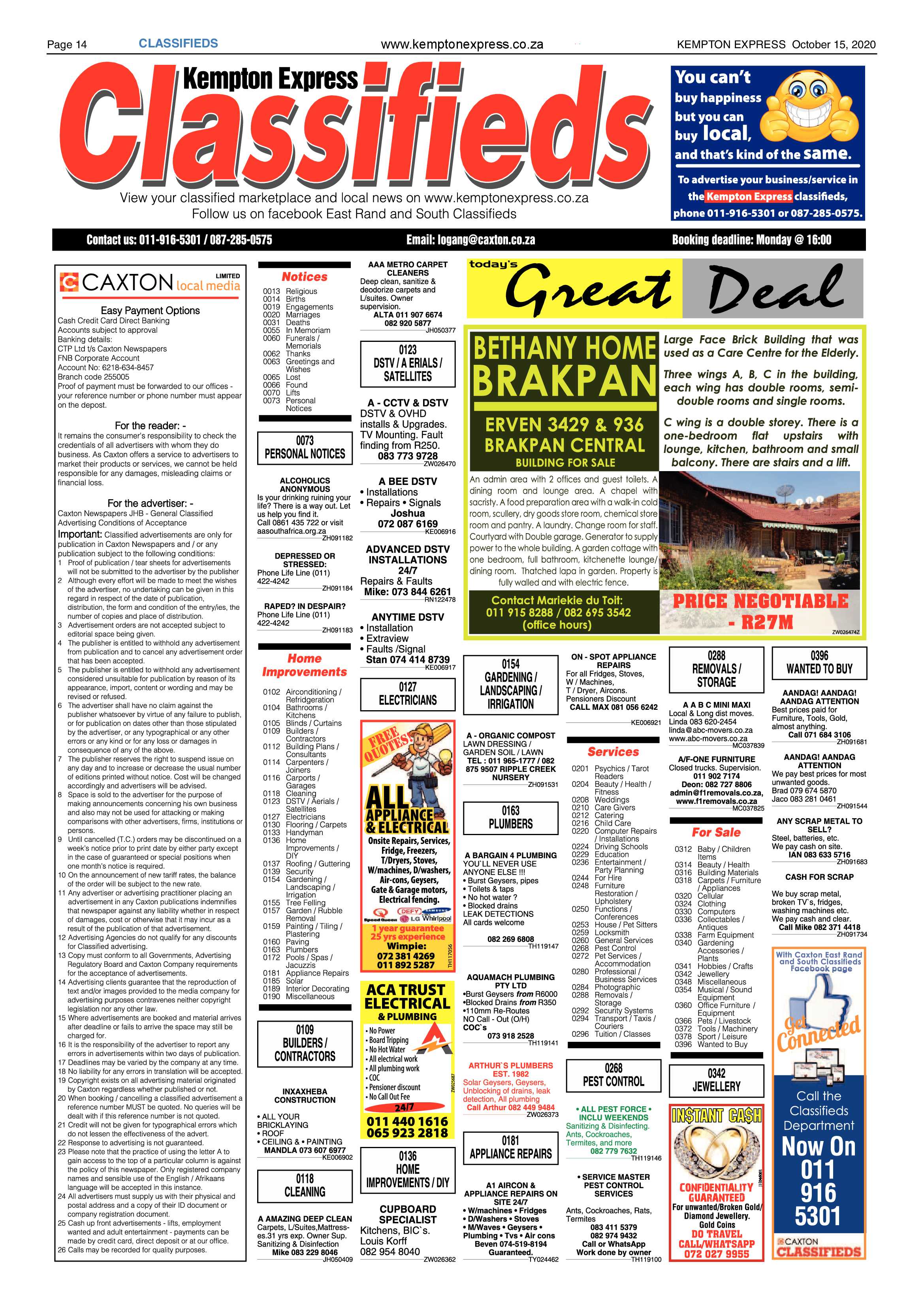Kempton Express 15 October 2020 page 14
