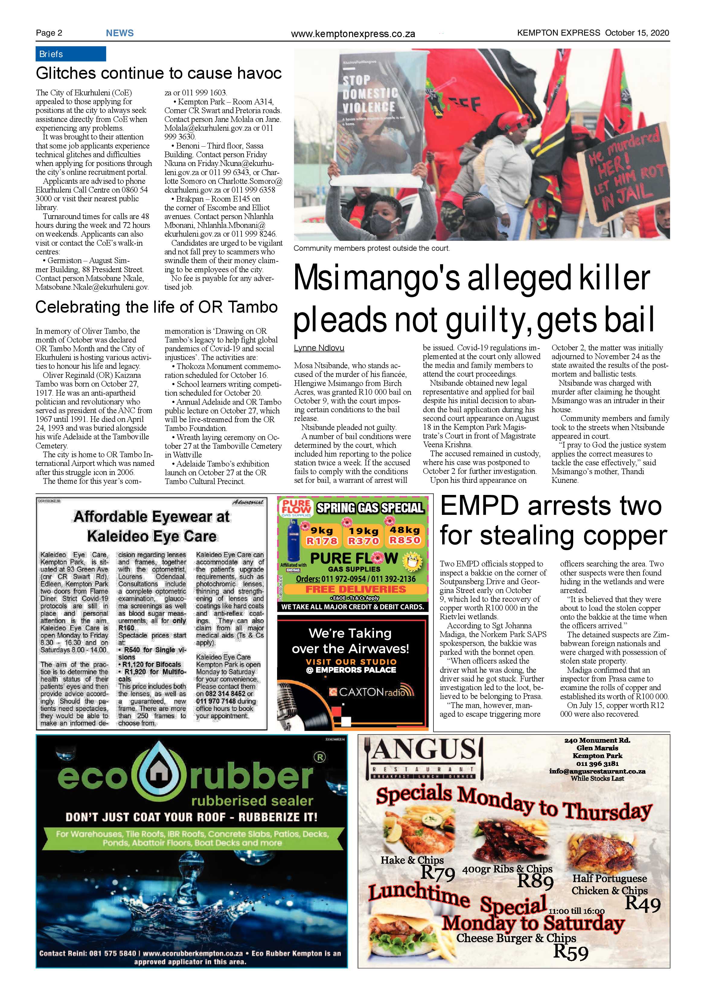 Kempton Express 15 October 2020 page 2
