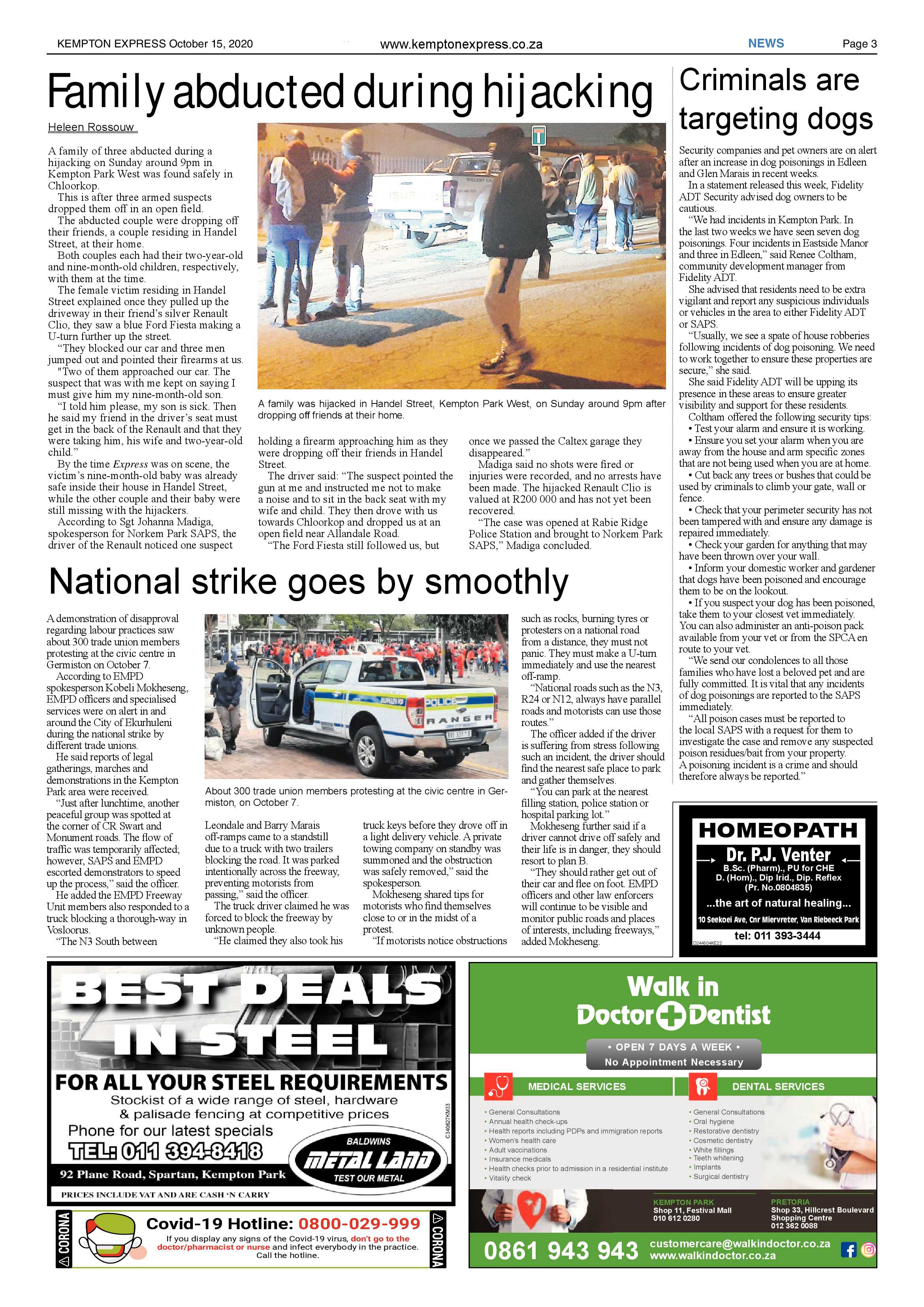 Kempton Express 15 October 2020 page 3