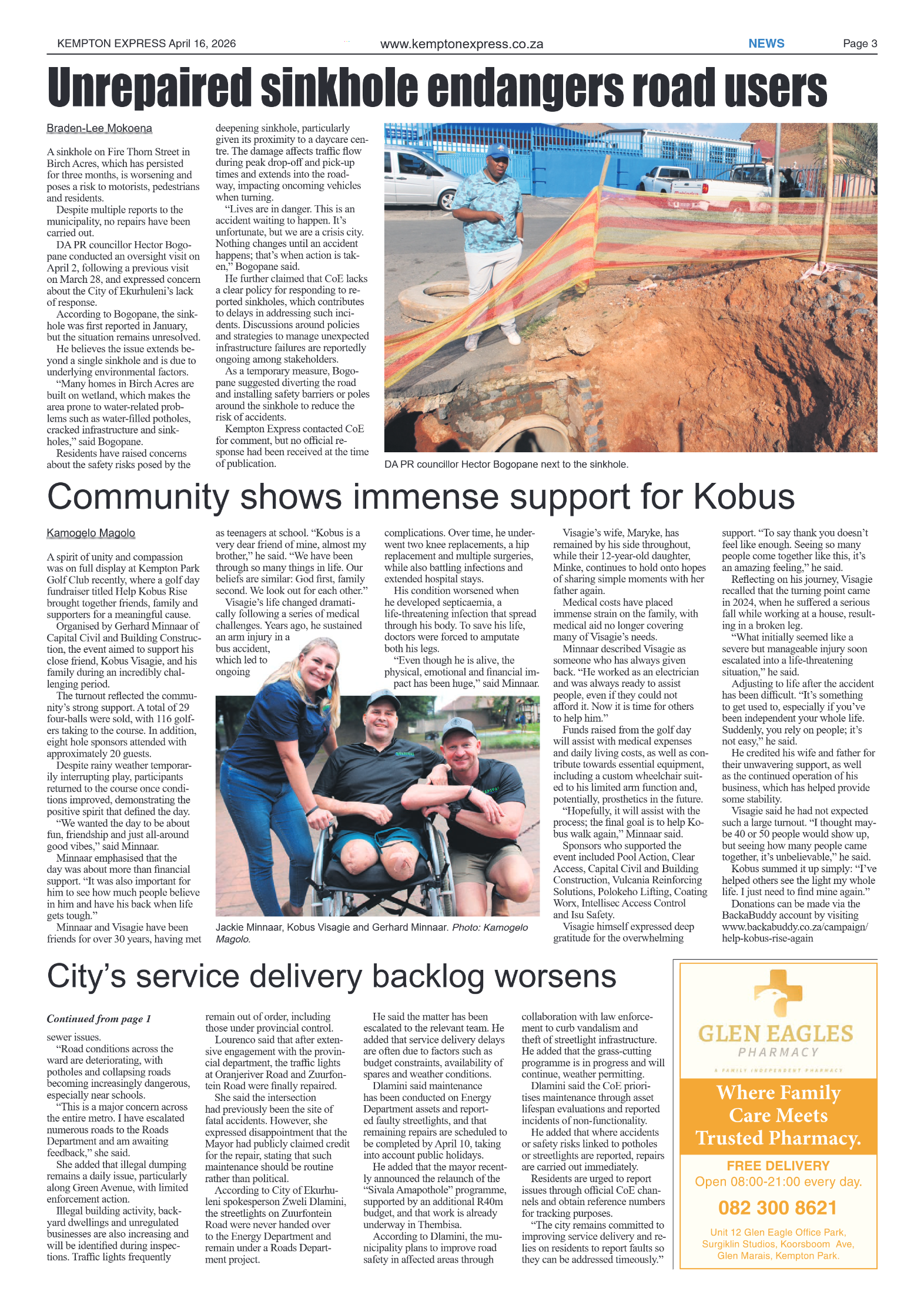 Kempton Express 16 April 2026 page 3