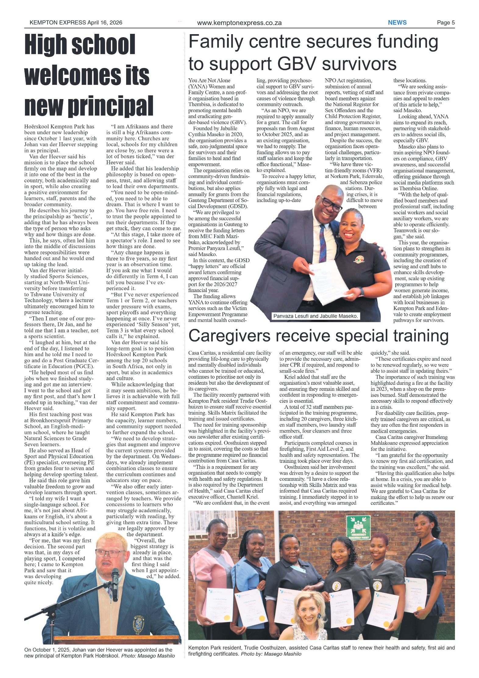 Kempton Express 16 April 2026 page 5