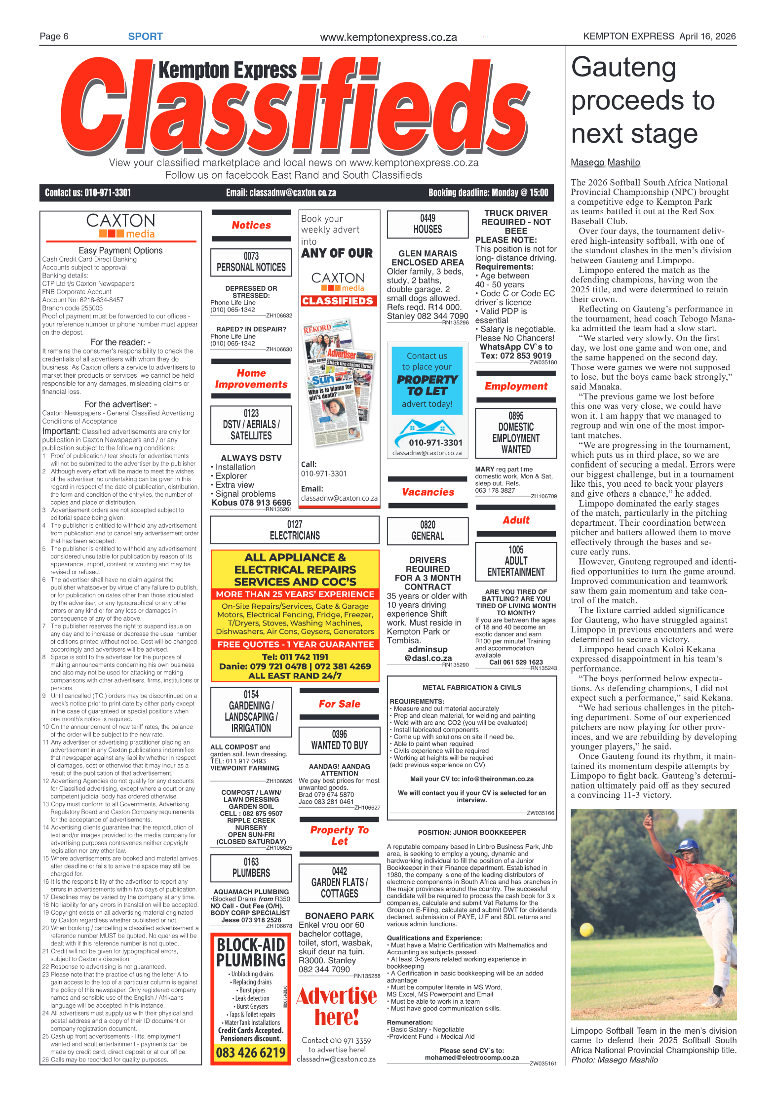 Kempton Express 16 April 2026 page 6